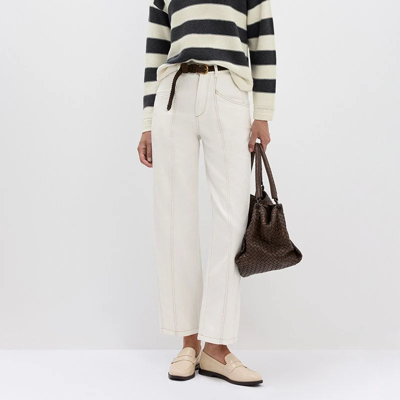 Contrast Stitch Pants - Image 2
