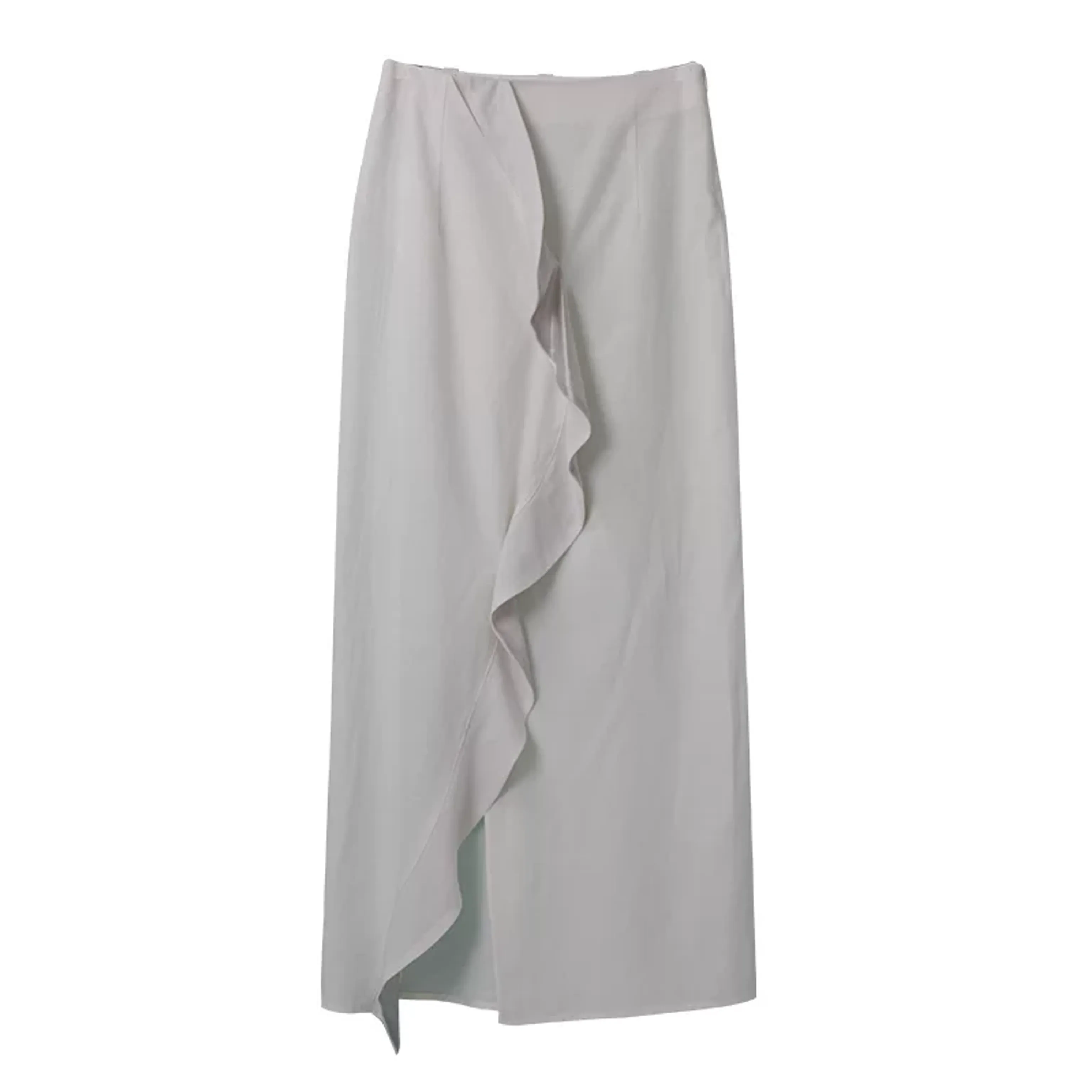 Contrast Stitch Ruffle Skirt - Image 5