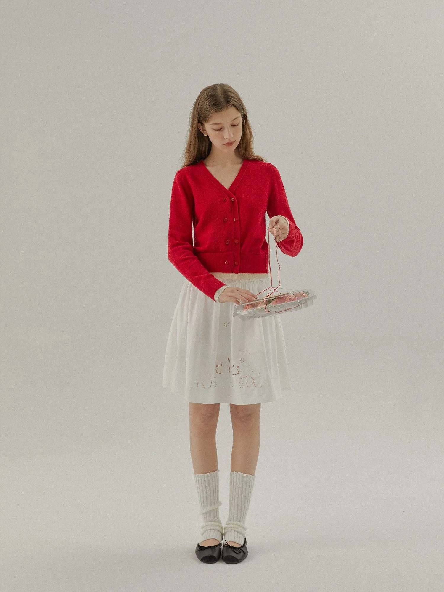 Contrast Trim Cardigan - Image 4