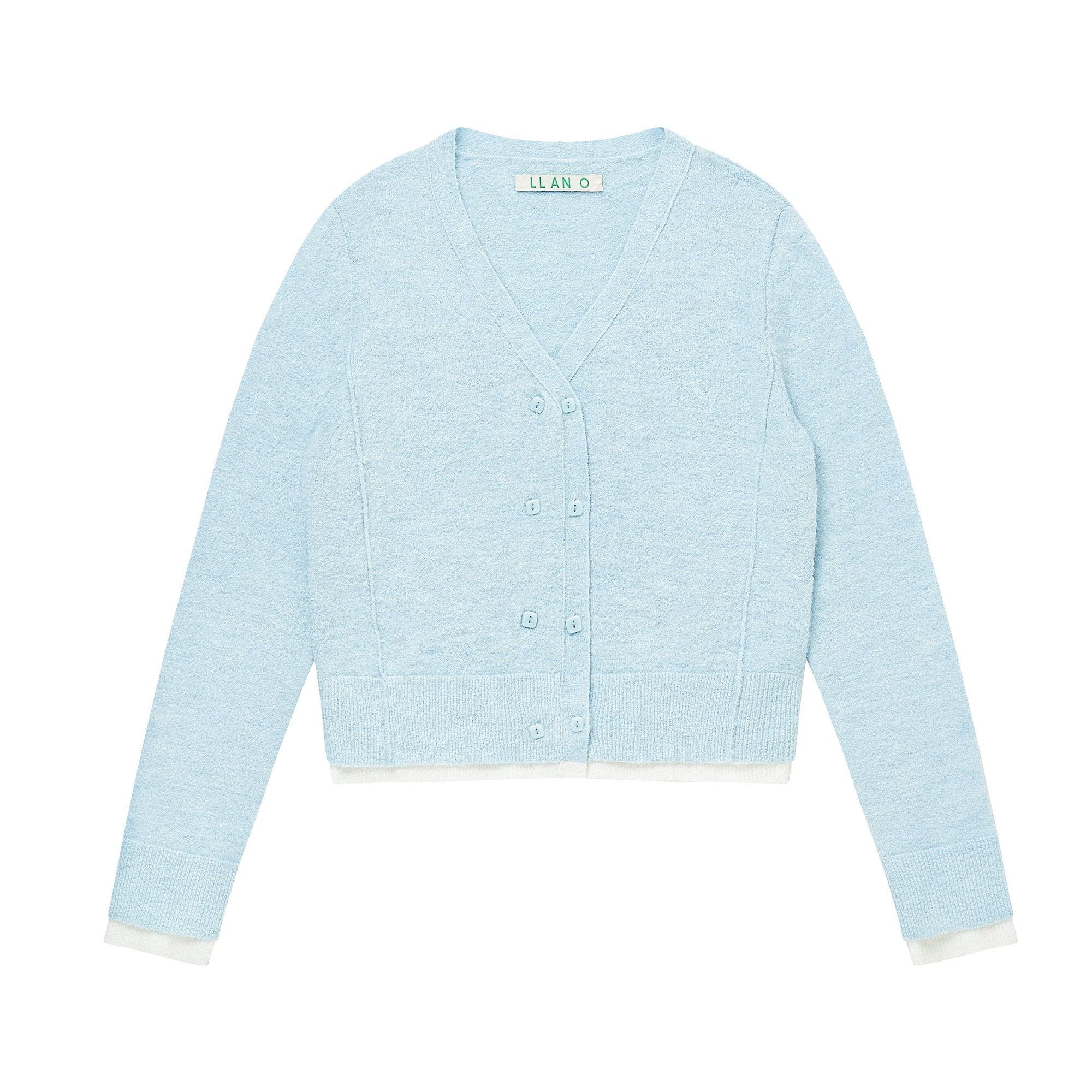 Contrast Trim Cardigan - Image 7