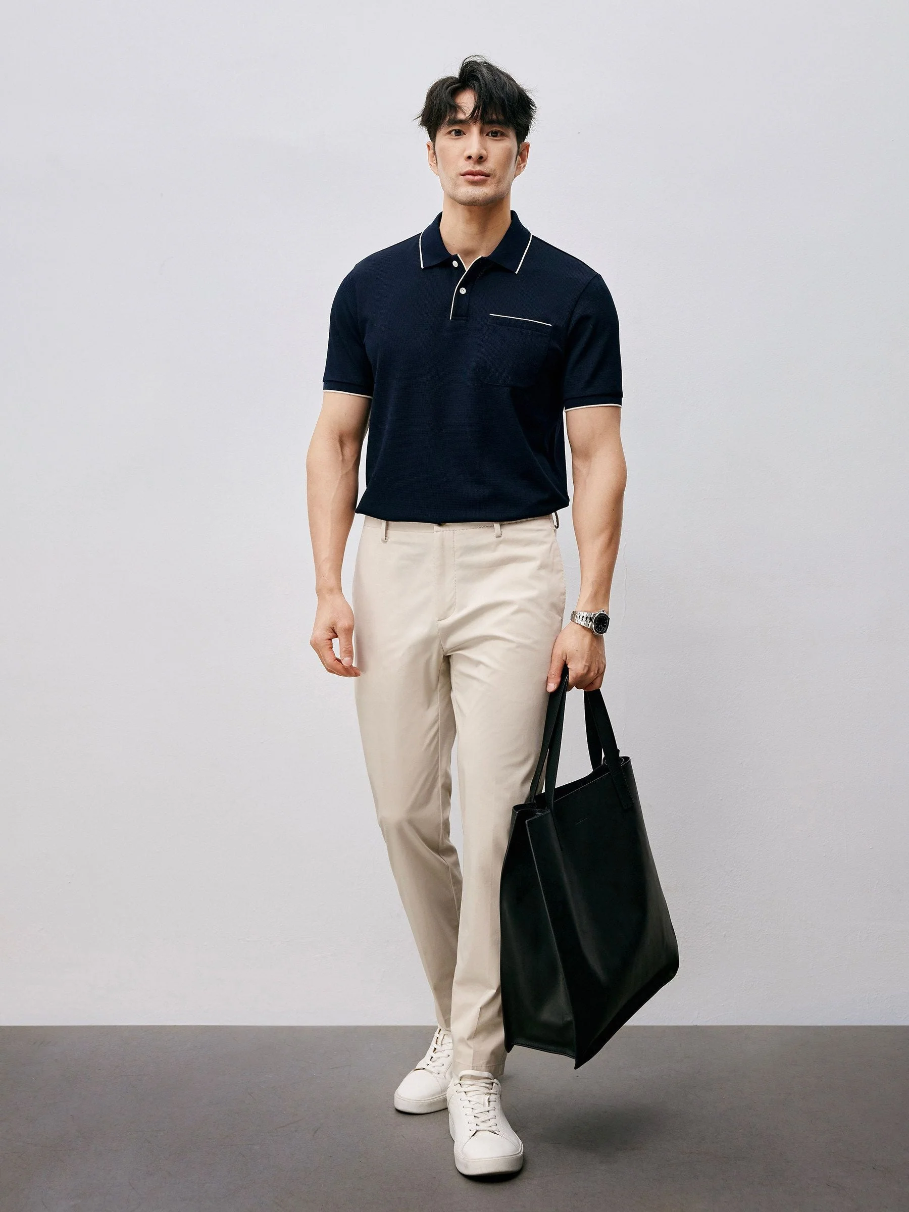 Contrast Trim Polo - Image 5