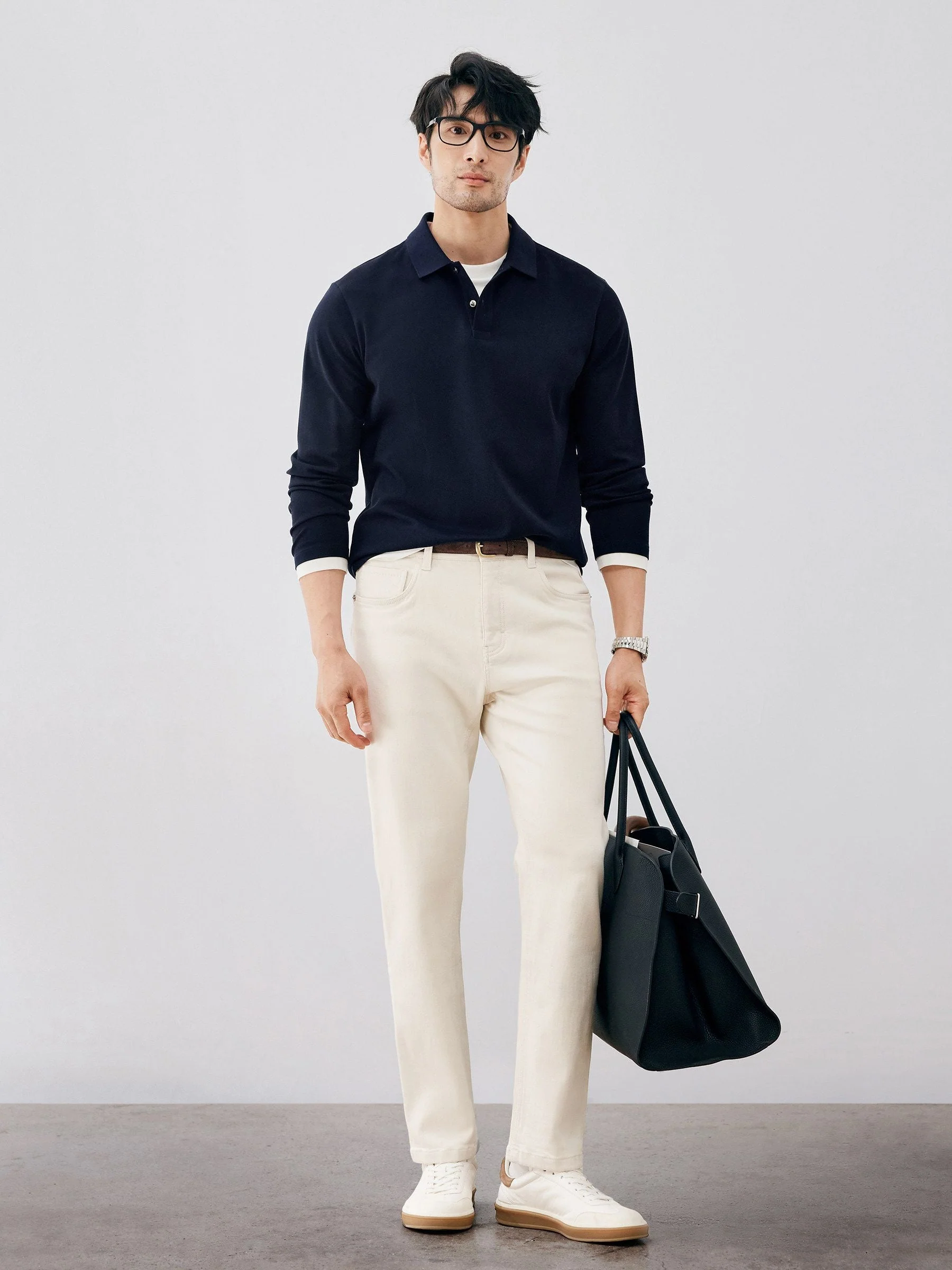 Contrast Trim Polo - Image 5
