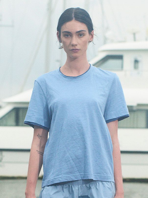 Contrast Trim T-Shirt - Image 2