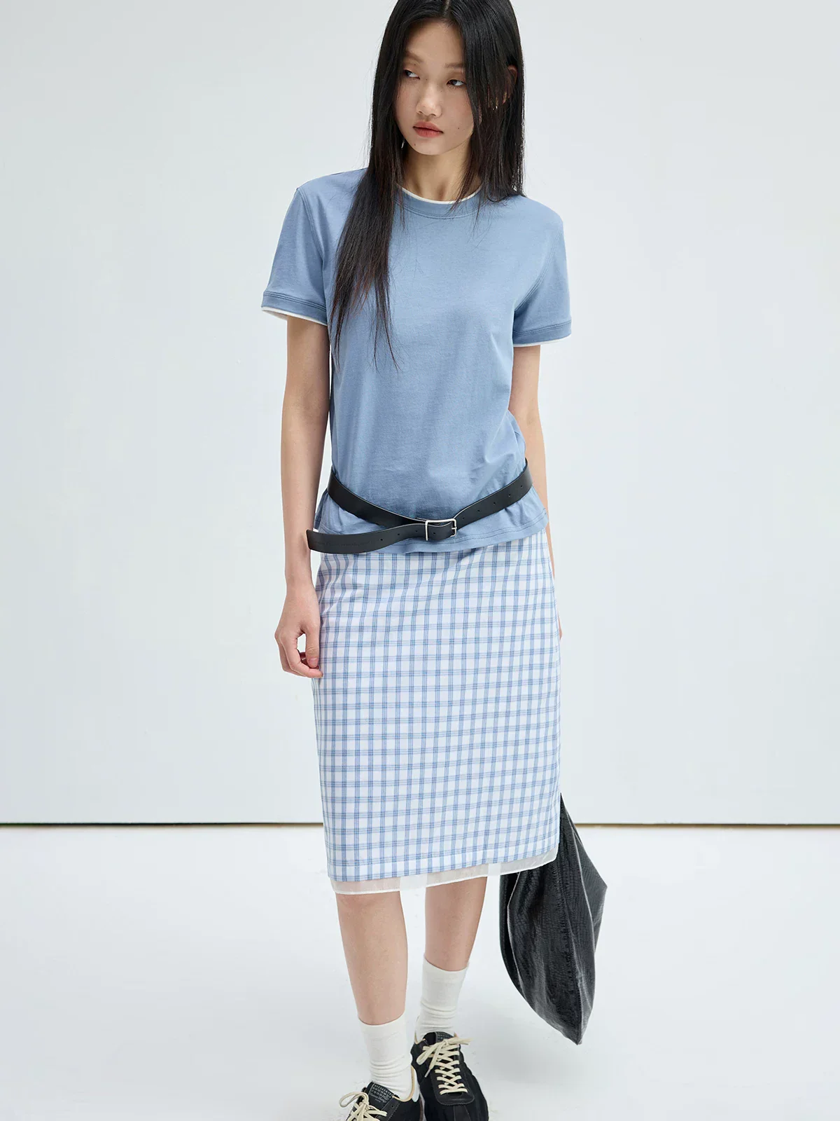 Contrast Trim Tee - Image 3