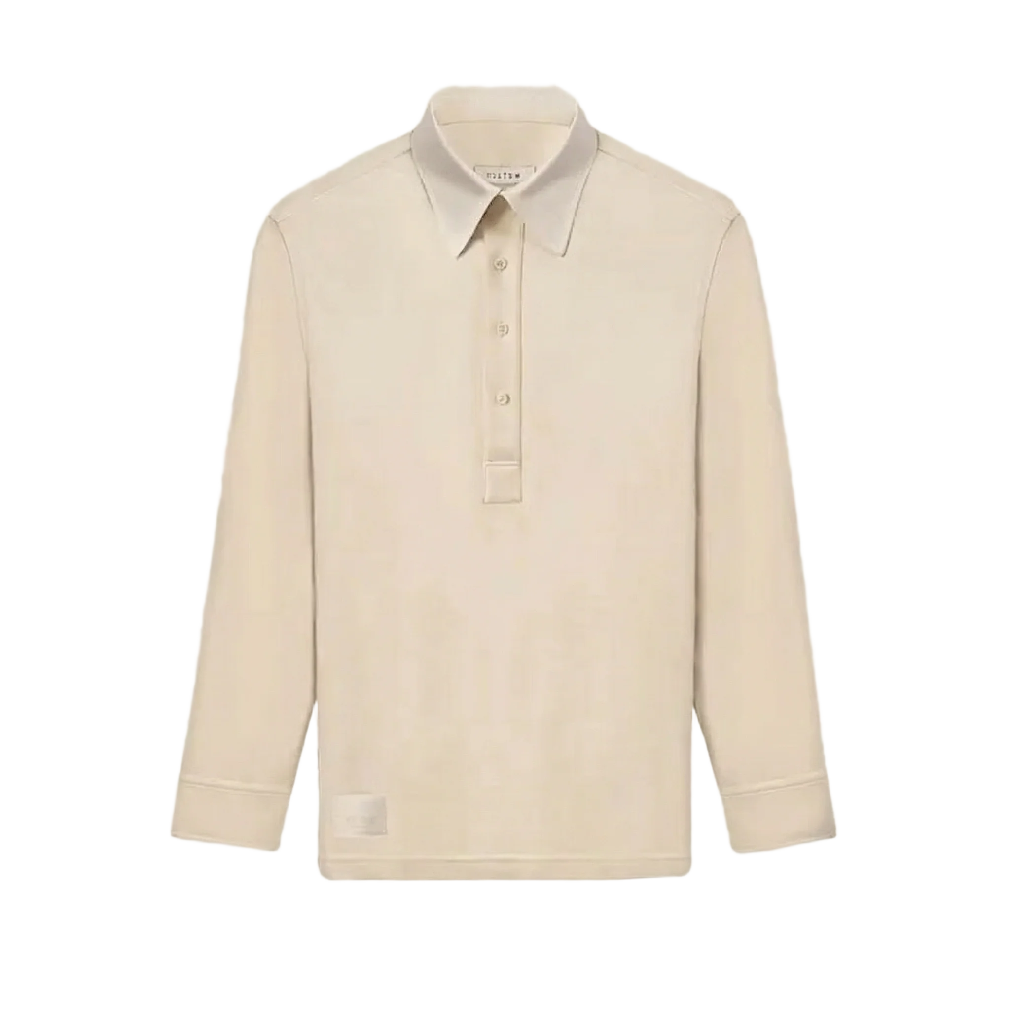 Contrasting Collar Pima Cotton Tennis Polo - Image 9