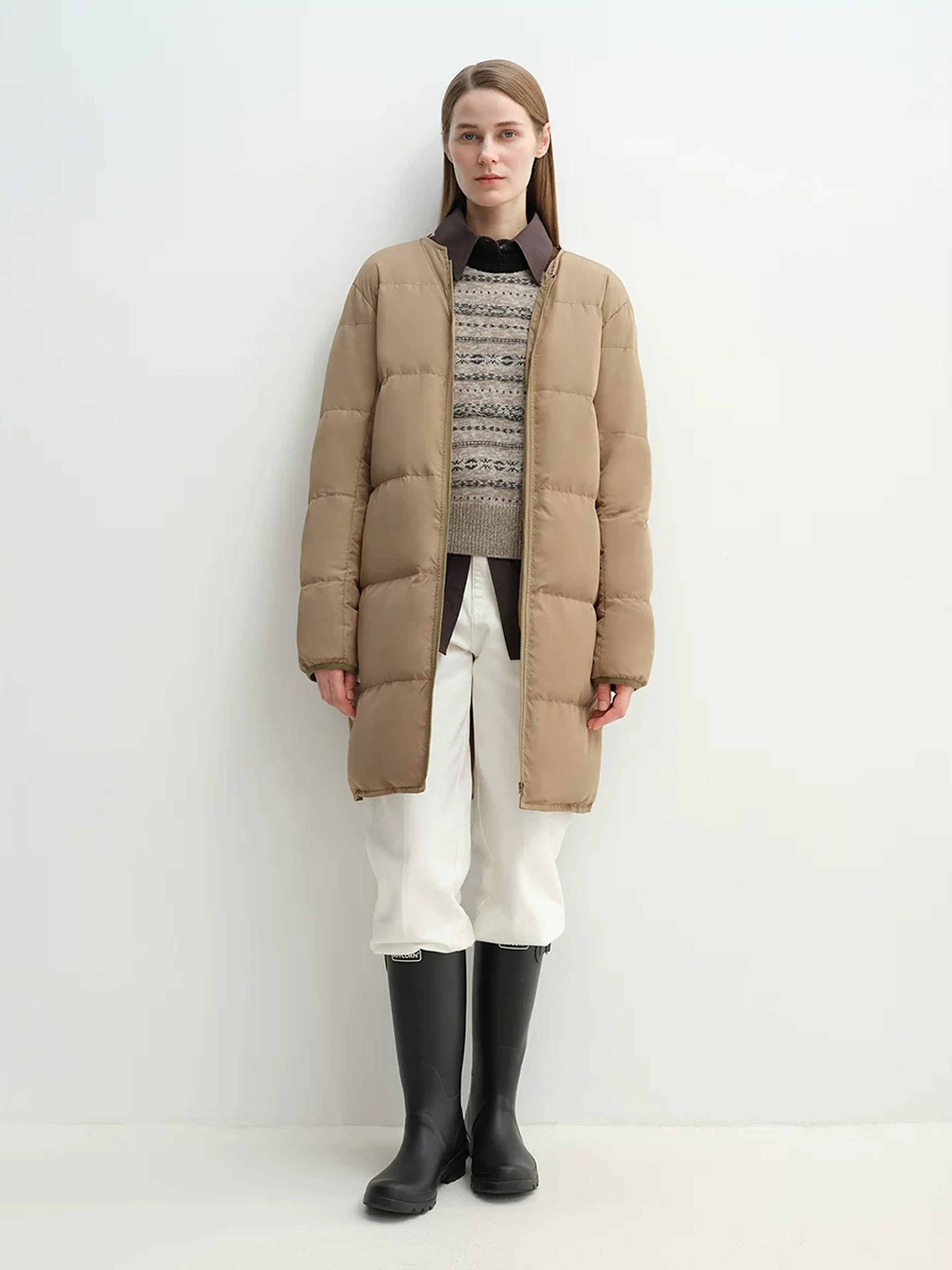 Convertible Fur-Collar Down Parka - Image 4