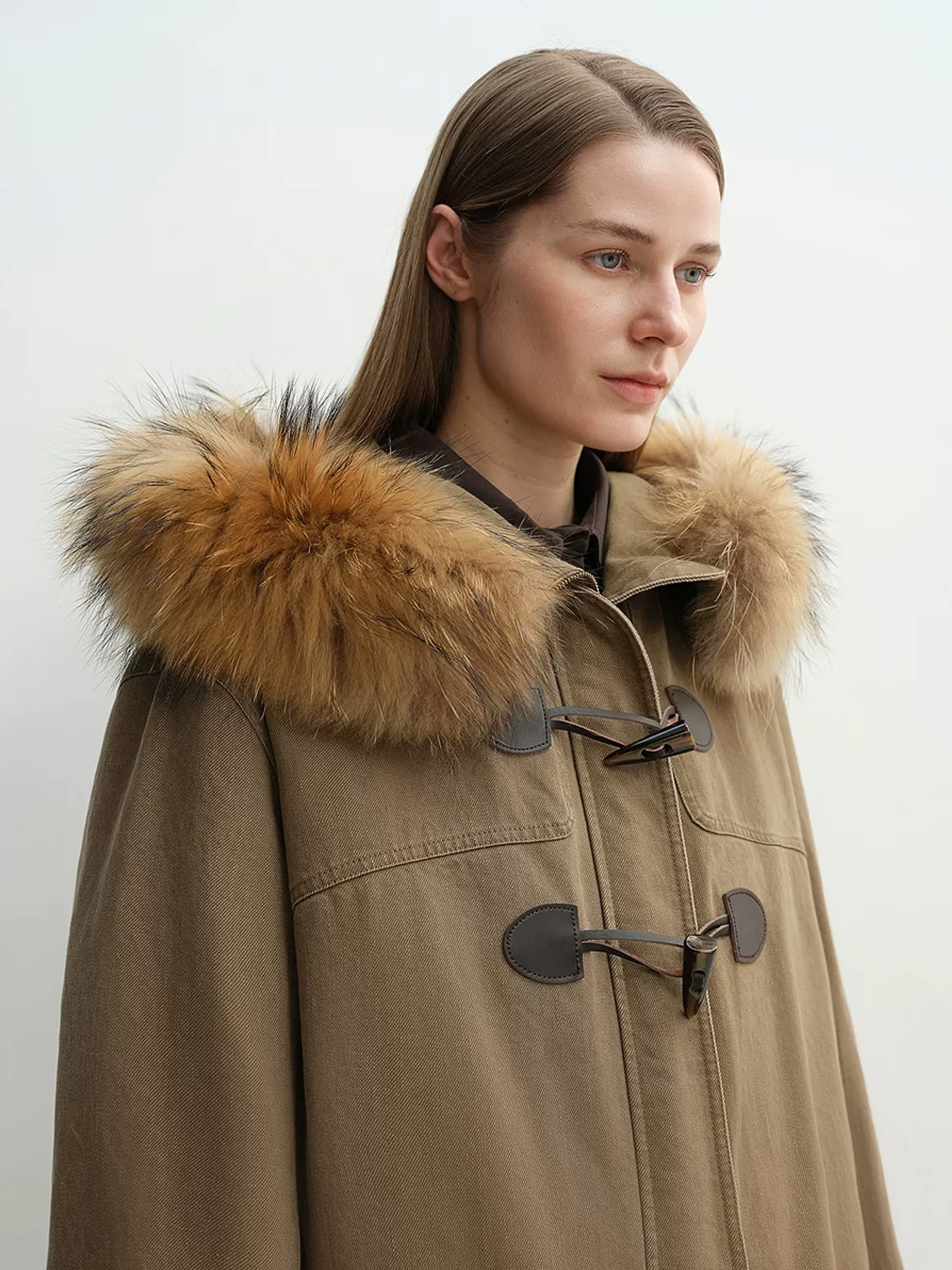 Convertible Fur-Collar Down Parka - Image 7