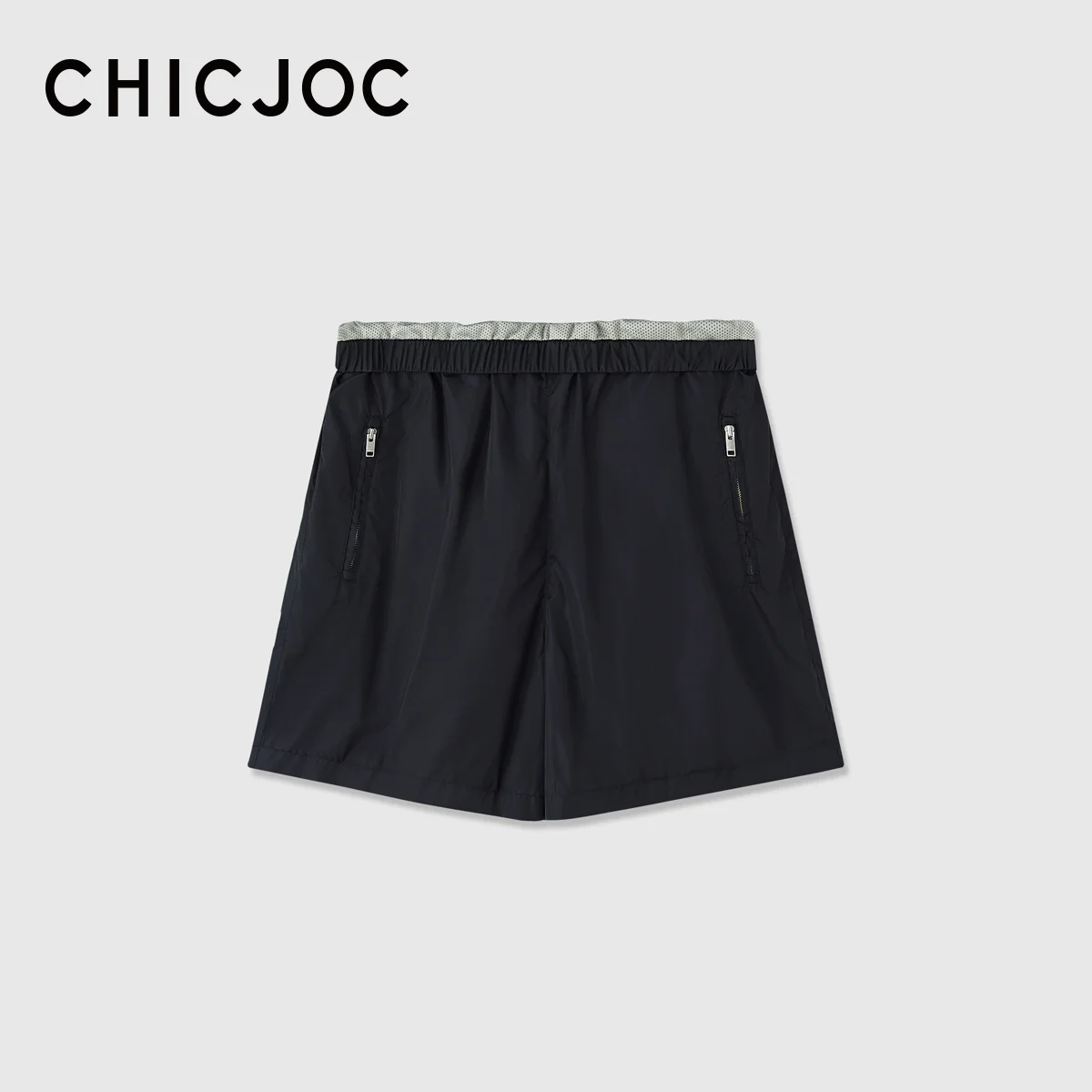 Convertible Nylon Windbreaker & Shorts Set - Image 10