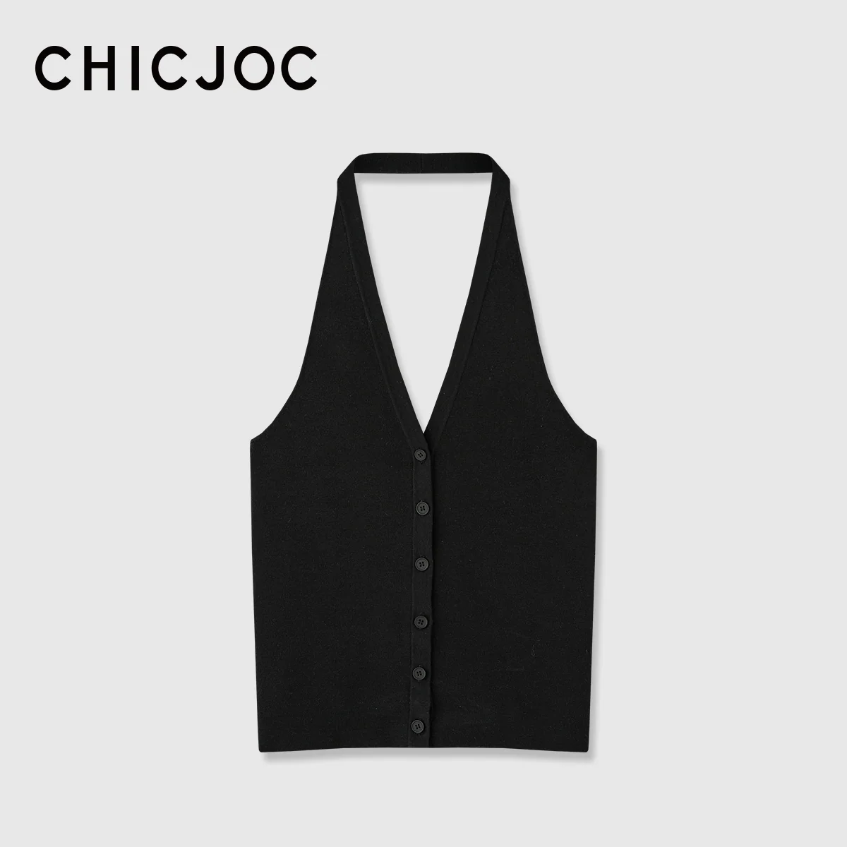 Convertible Silk-Cotton Halter Bandeau Top - Image 11