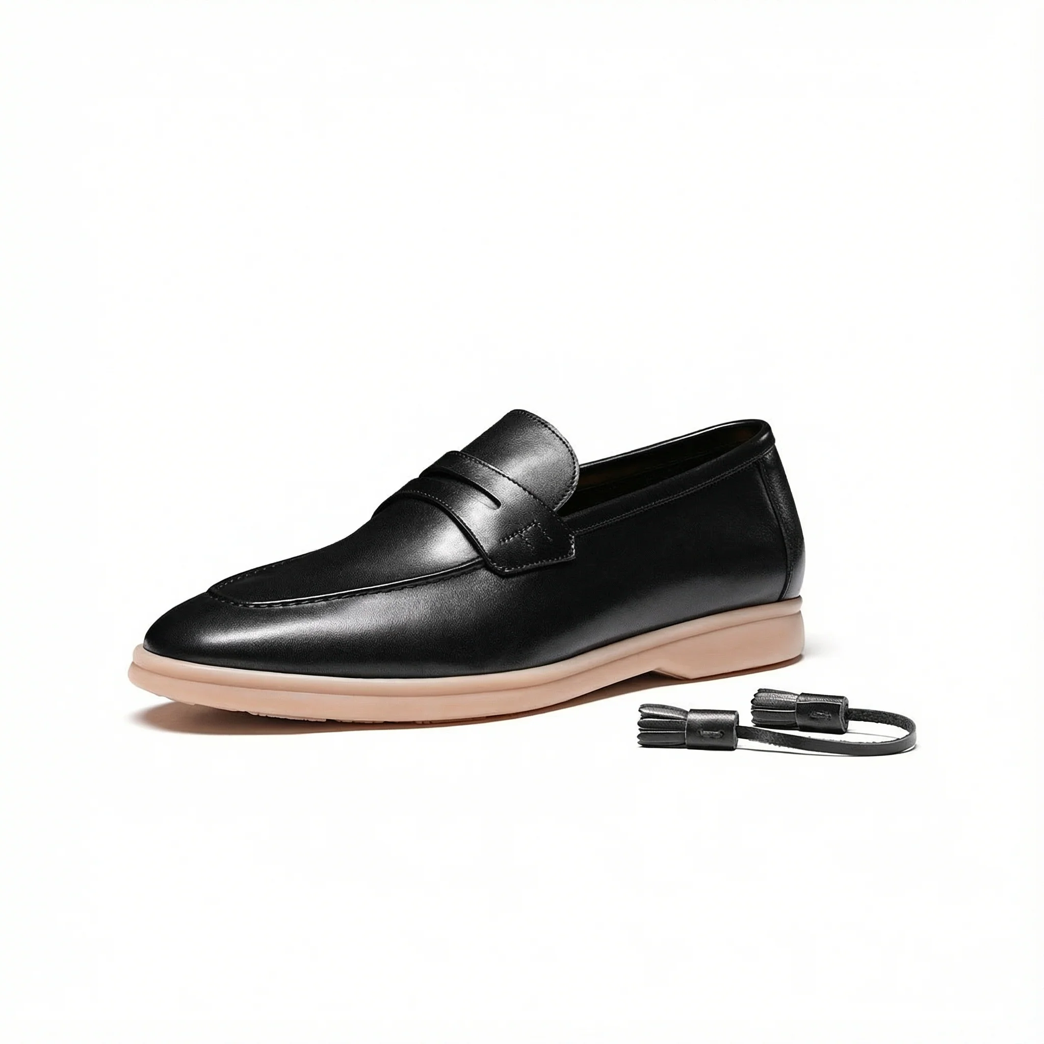 Convertible Tassel Penny Loafers - Image 5
