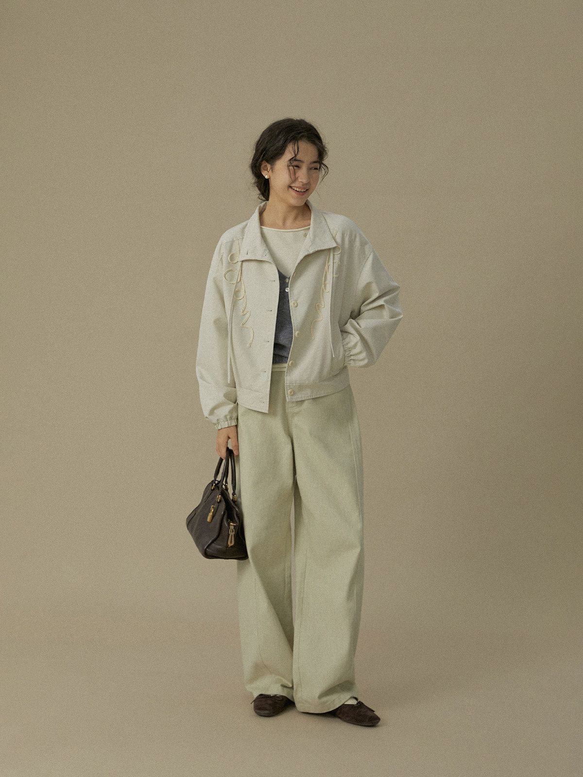 Cord Appliqué Jacket - Image 4