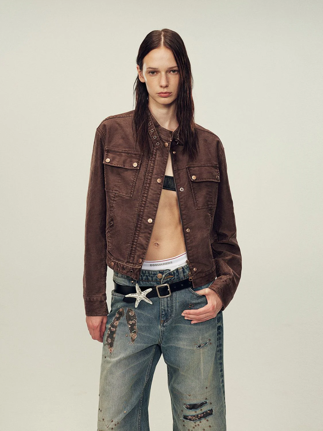 Corduroy Buckle Jacket - Image 3