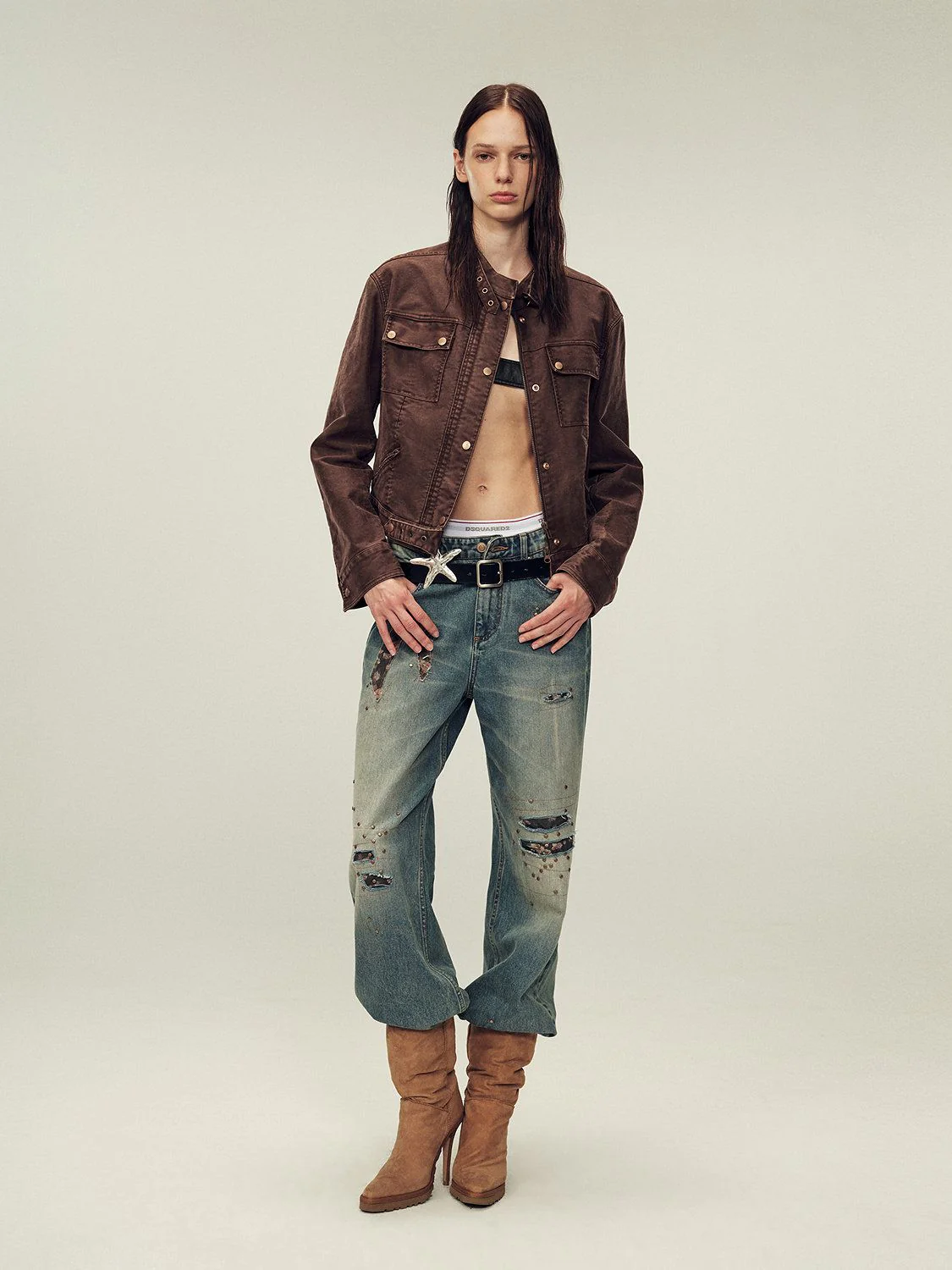 Corduroy Buckle Jacket - Image 4