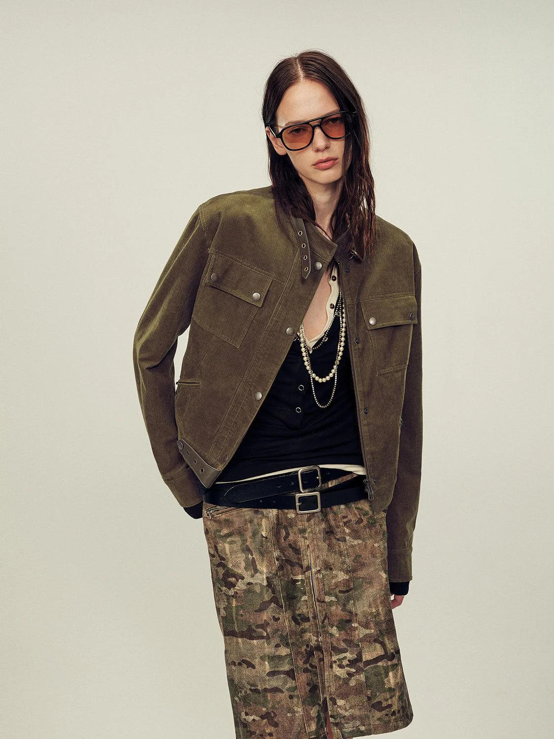 Corduroy Buckle Jacket - Image 5