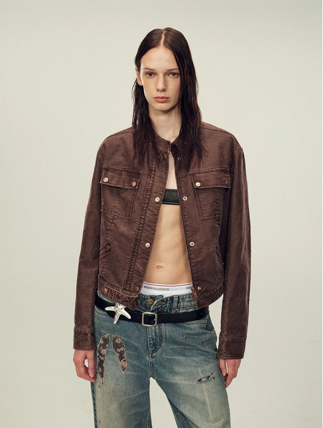 Corduroy Buckle Jacket - Image 6