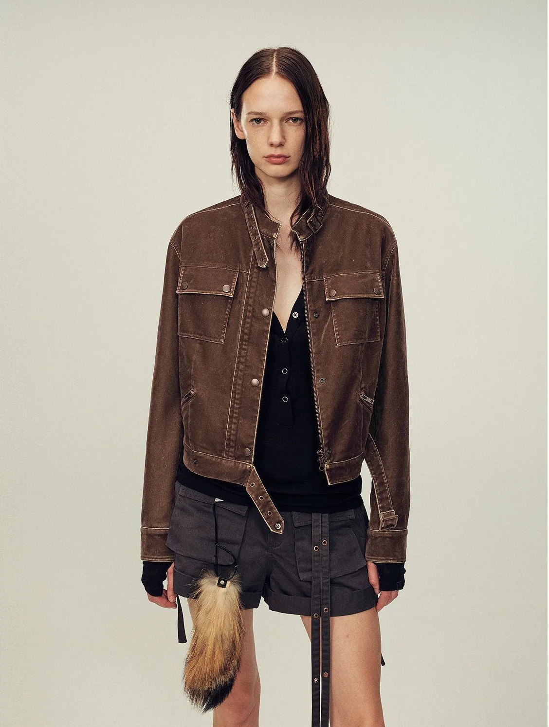 Corduroy Buckle Jacket - Image 8
