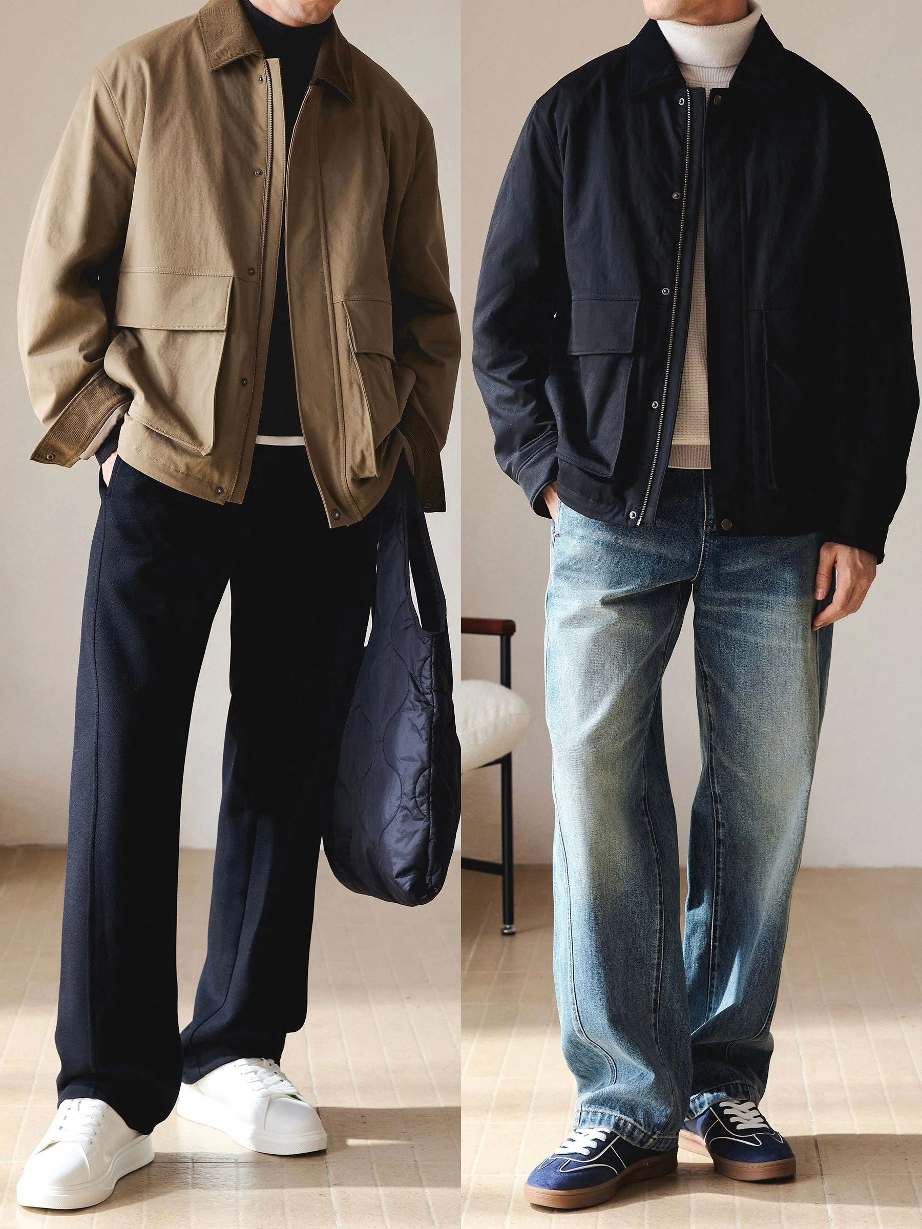 Corduroy Collar Barn Jacket - Image 4