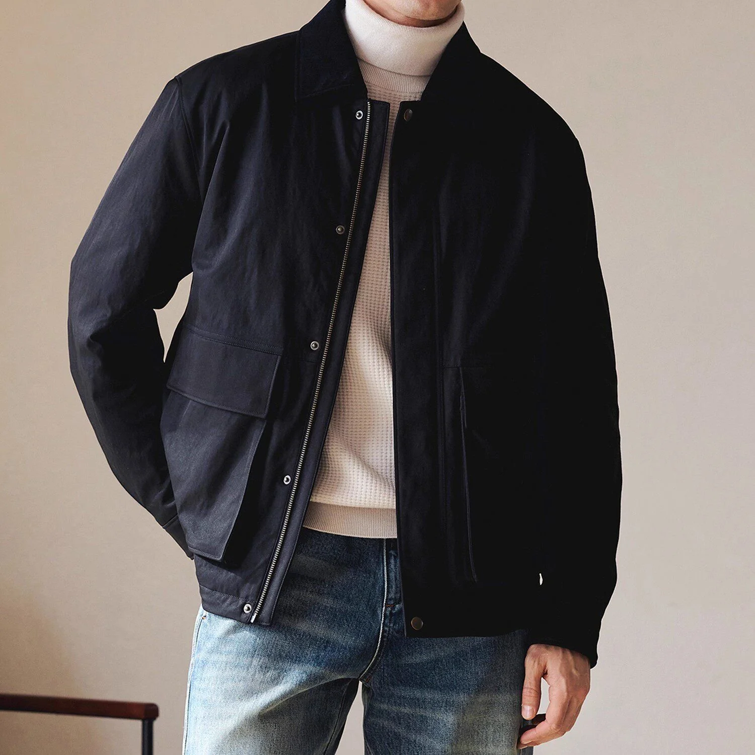Corduroy Collar Barn Jacket - Image 8