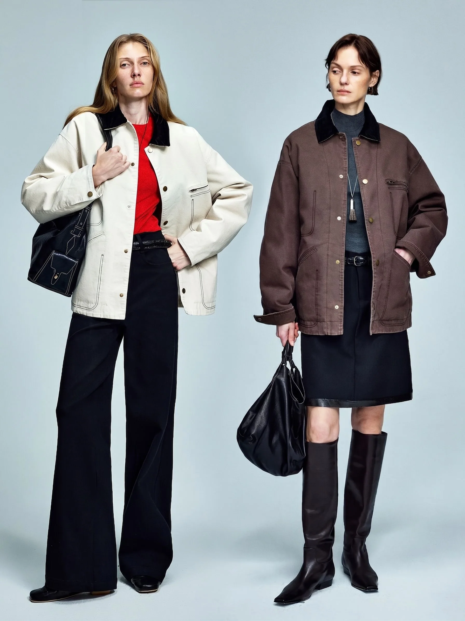 Corduroy Collar Chore Jacket