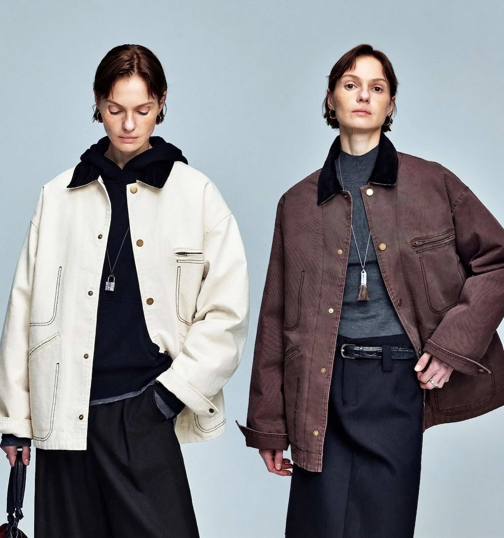 Corduroy Collar Chore Jacket - Image 2