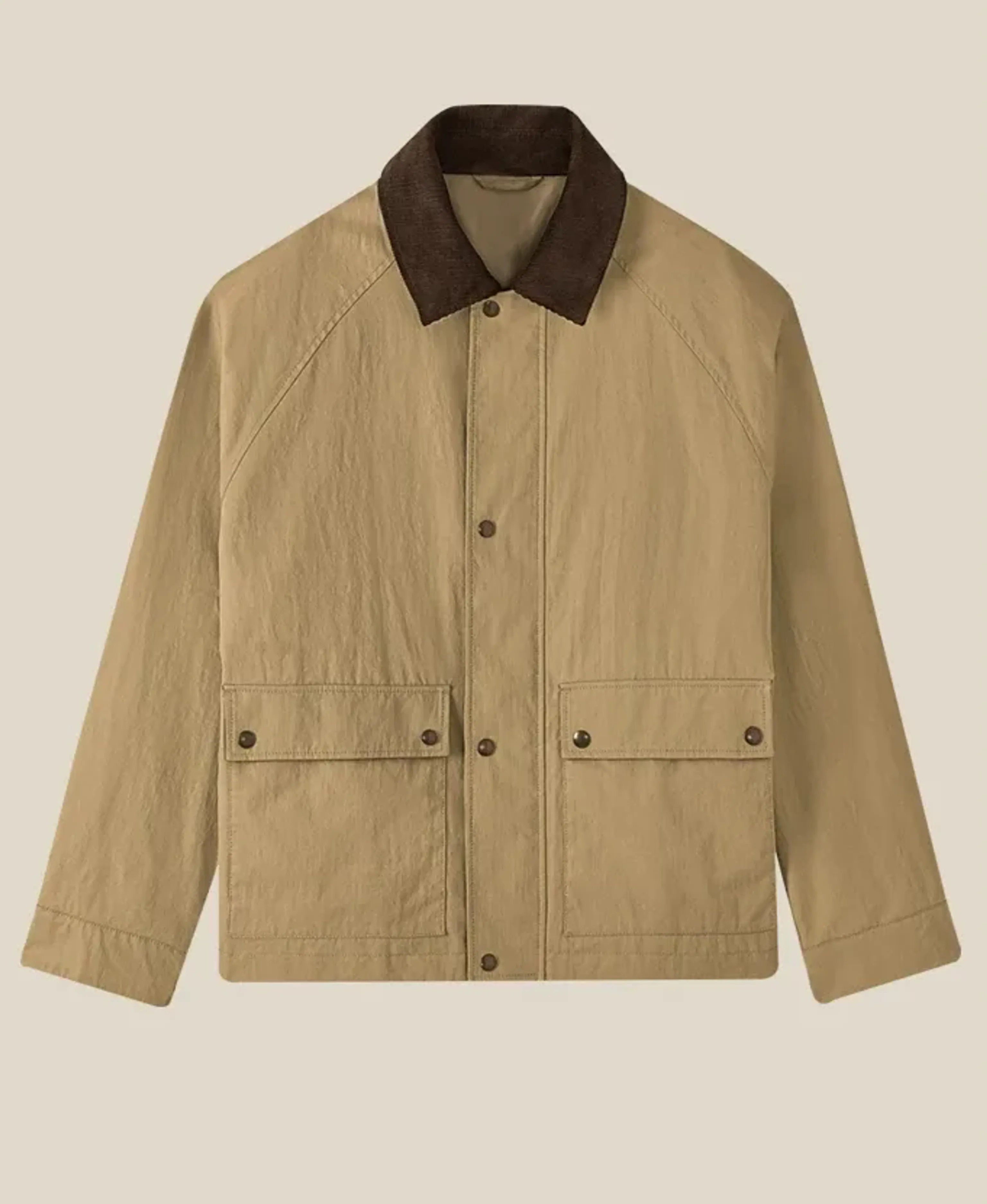 Corduroy Collar Field Jacket - Image 6