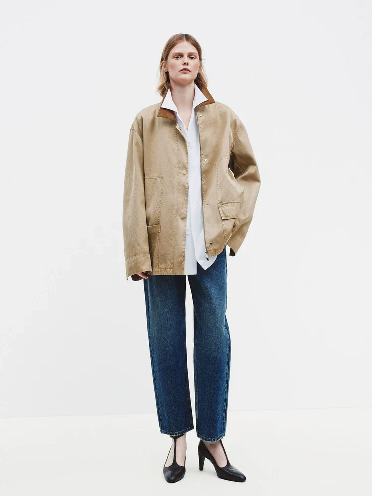 Corduroy Collar Jacket