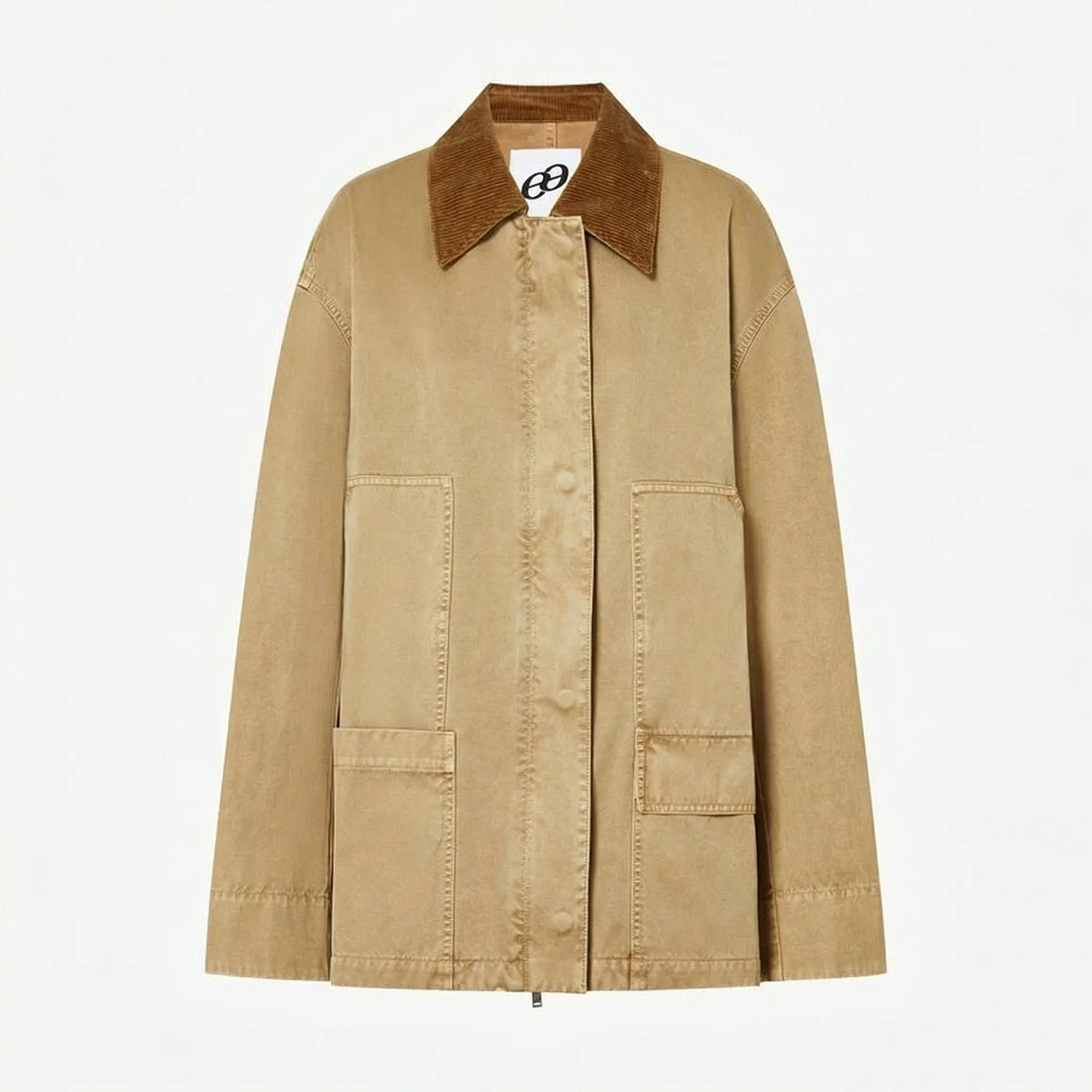 Corduroy Collar Jacket - Image 5