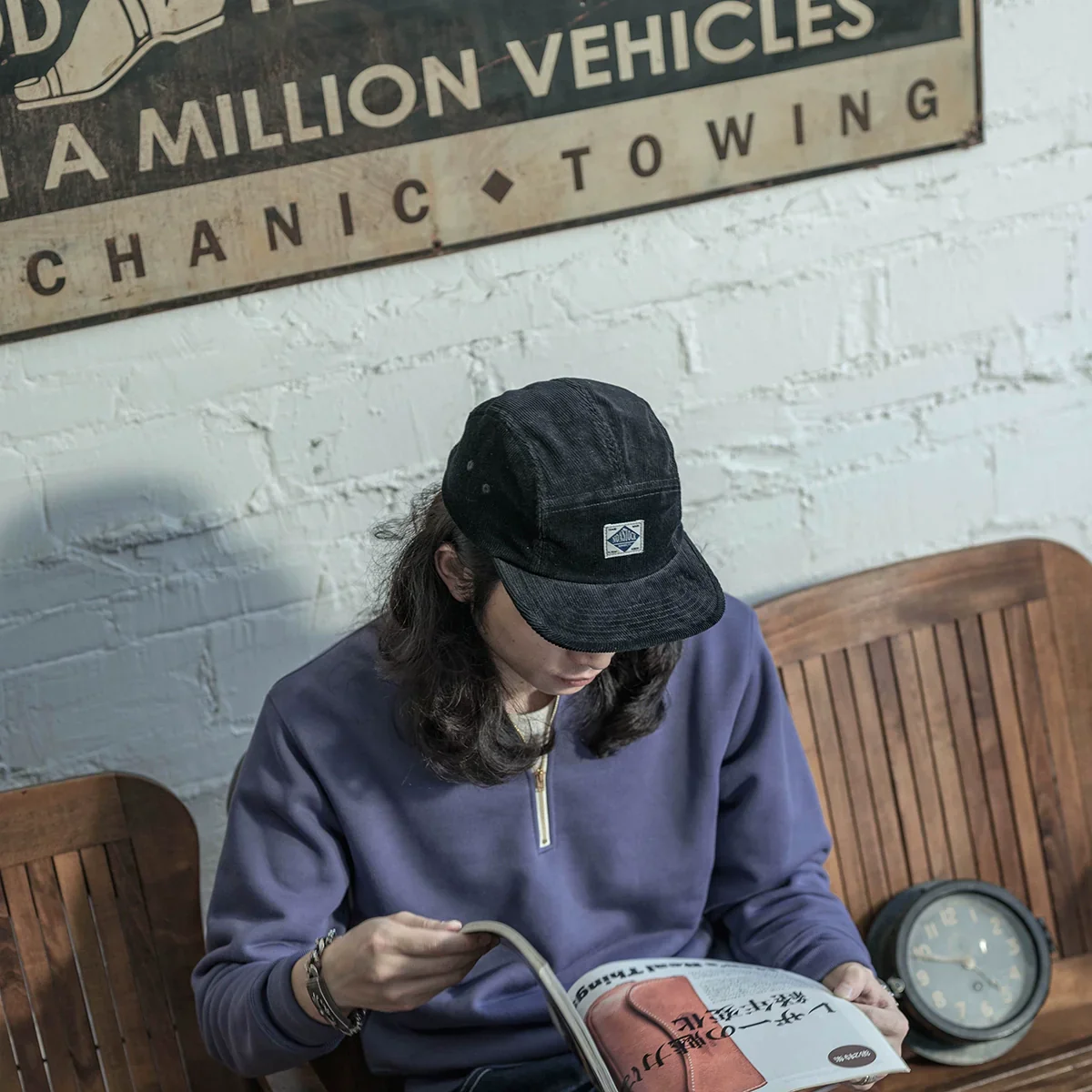 Corduroy Five-Panel Cap - Image 2