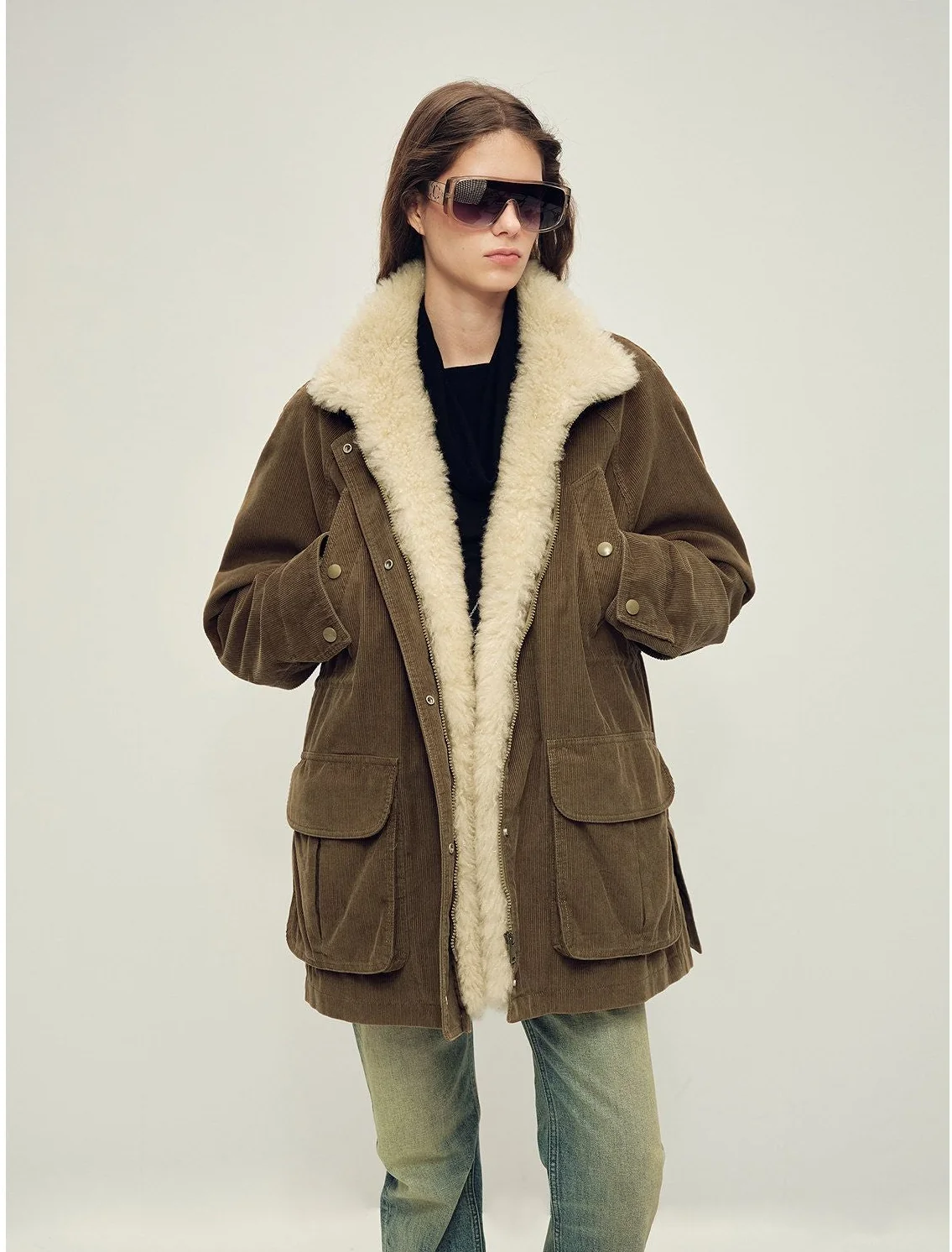Corduroy Lined Parka - Image 8