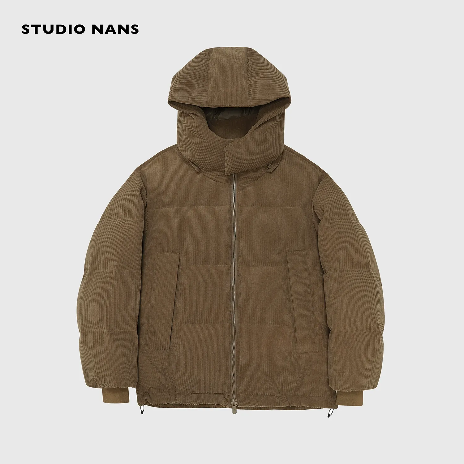 Corduroy Puffer Jacket - Image 6