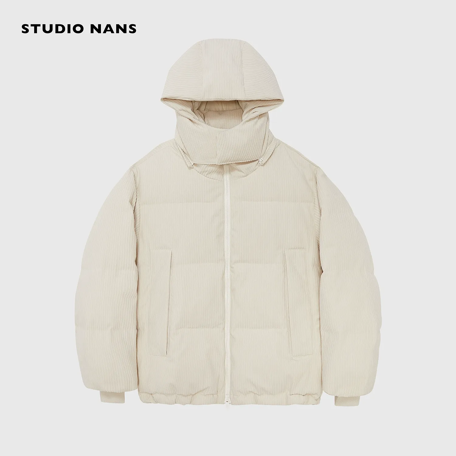 Corduroy Puffer Jacket - Image 7