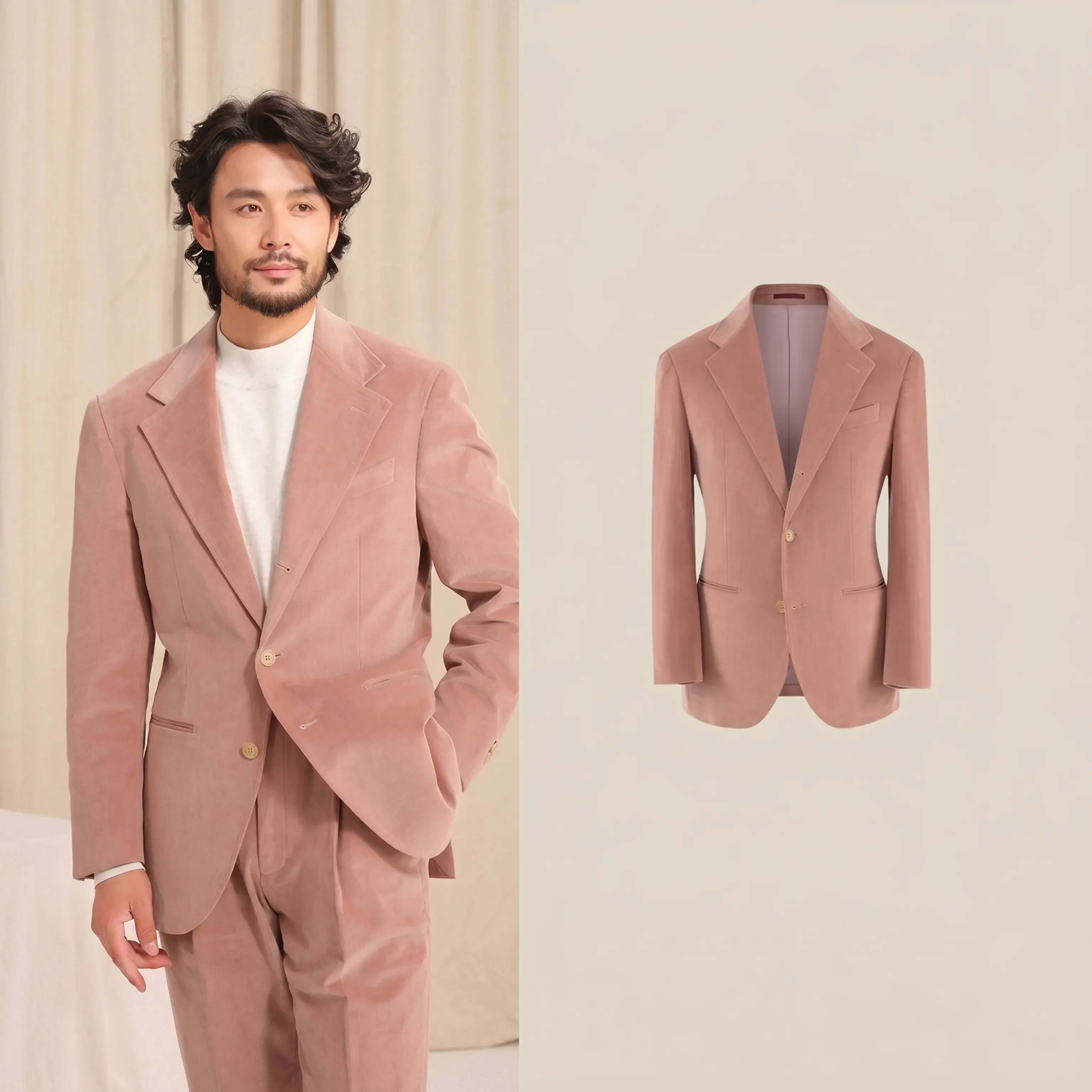 Corduroy Suit Set - Image 3