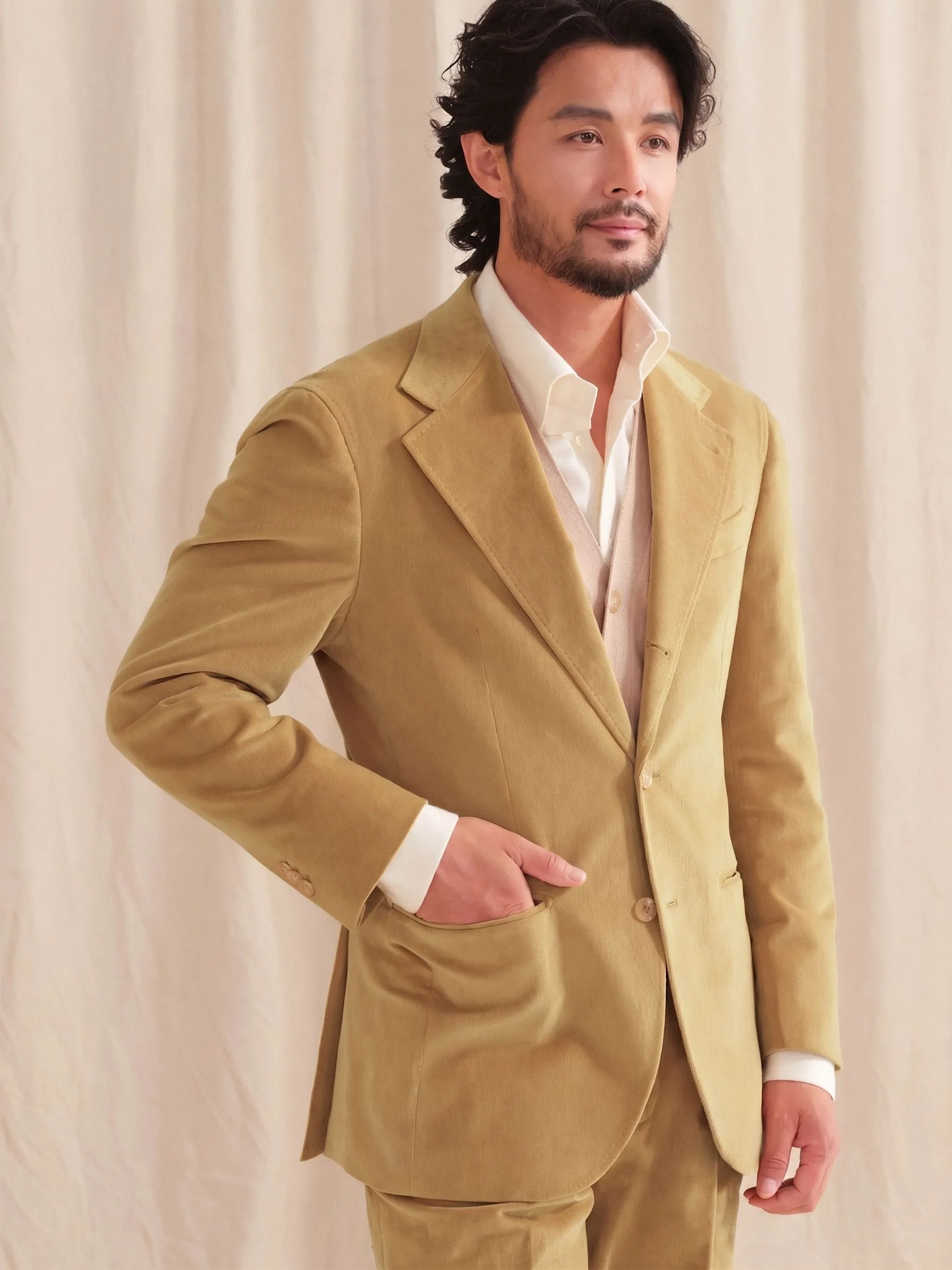 Corduroy Suit Set
