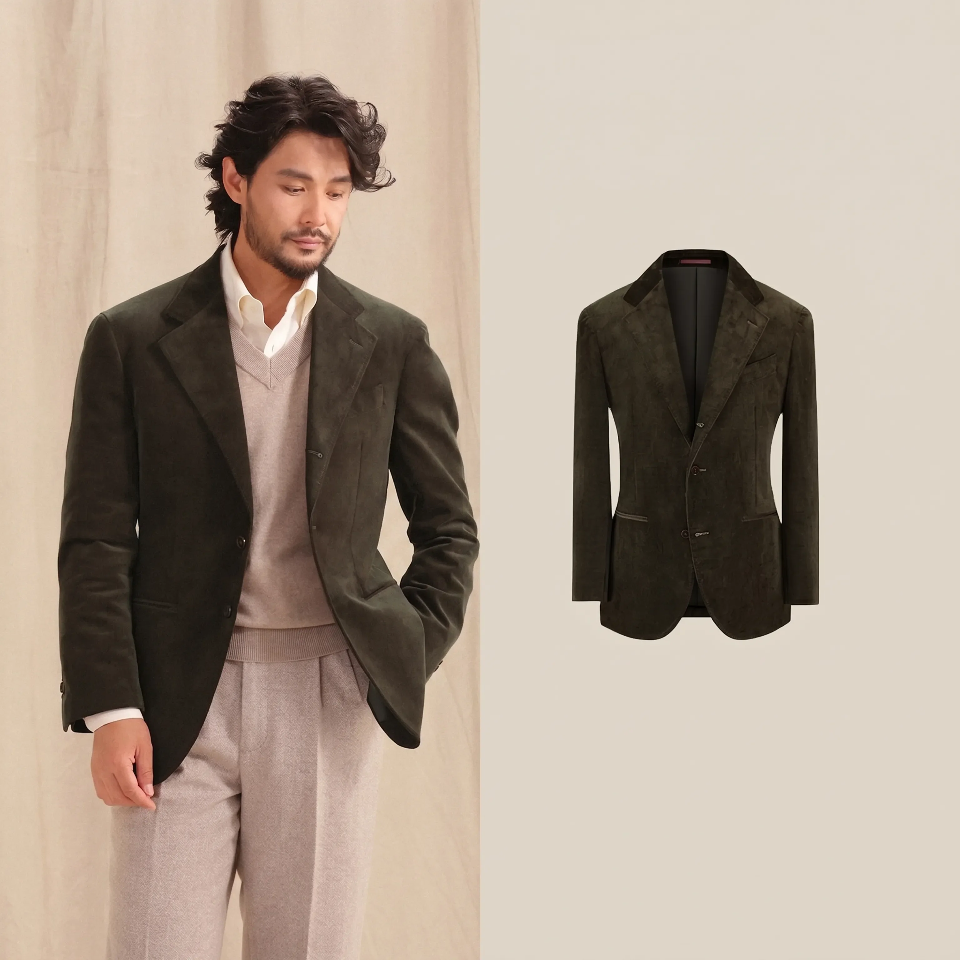 Corduroy Suit Set - Image 12