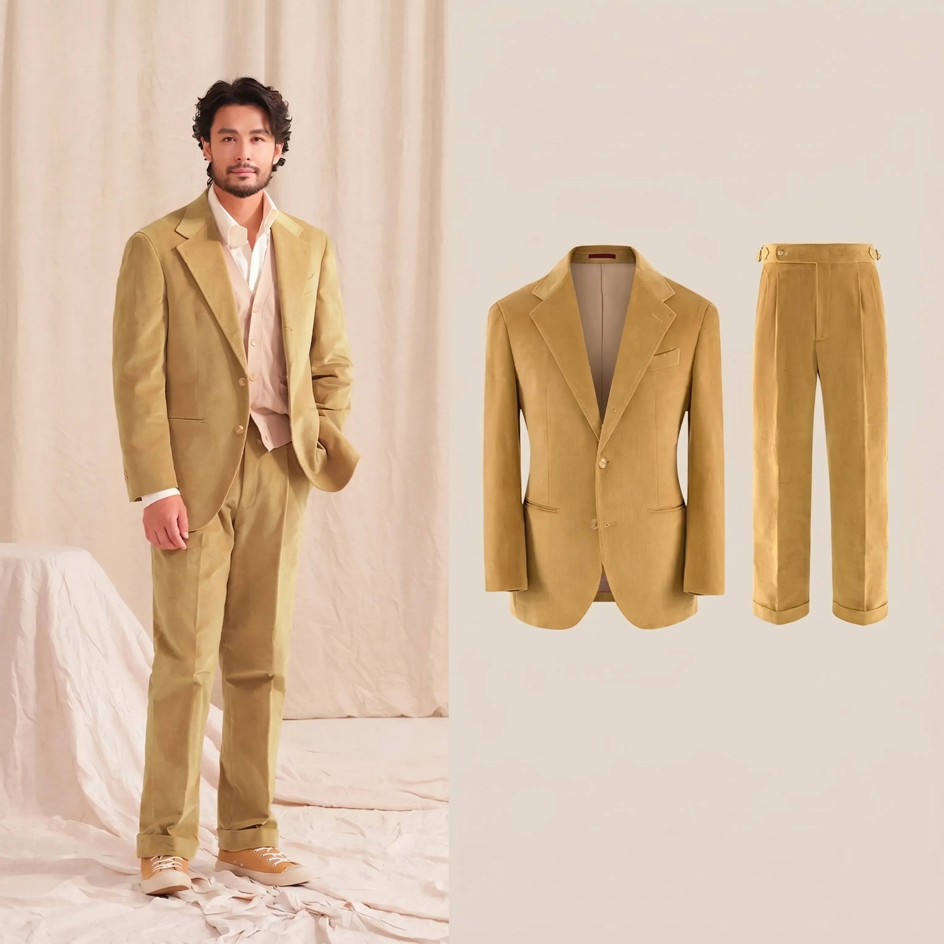 Corduroy Suit Set - Image 14