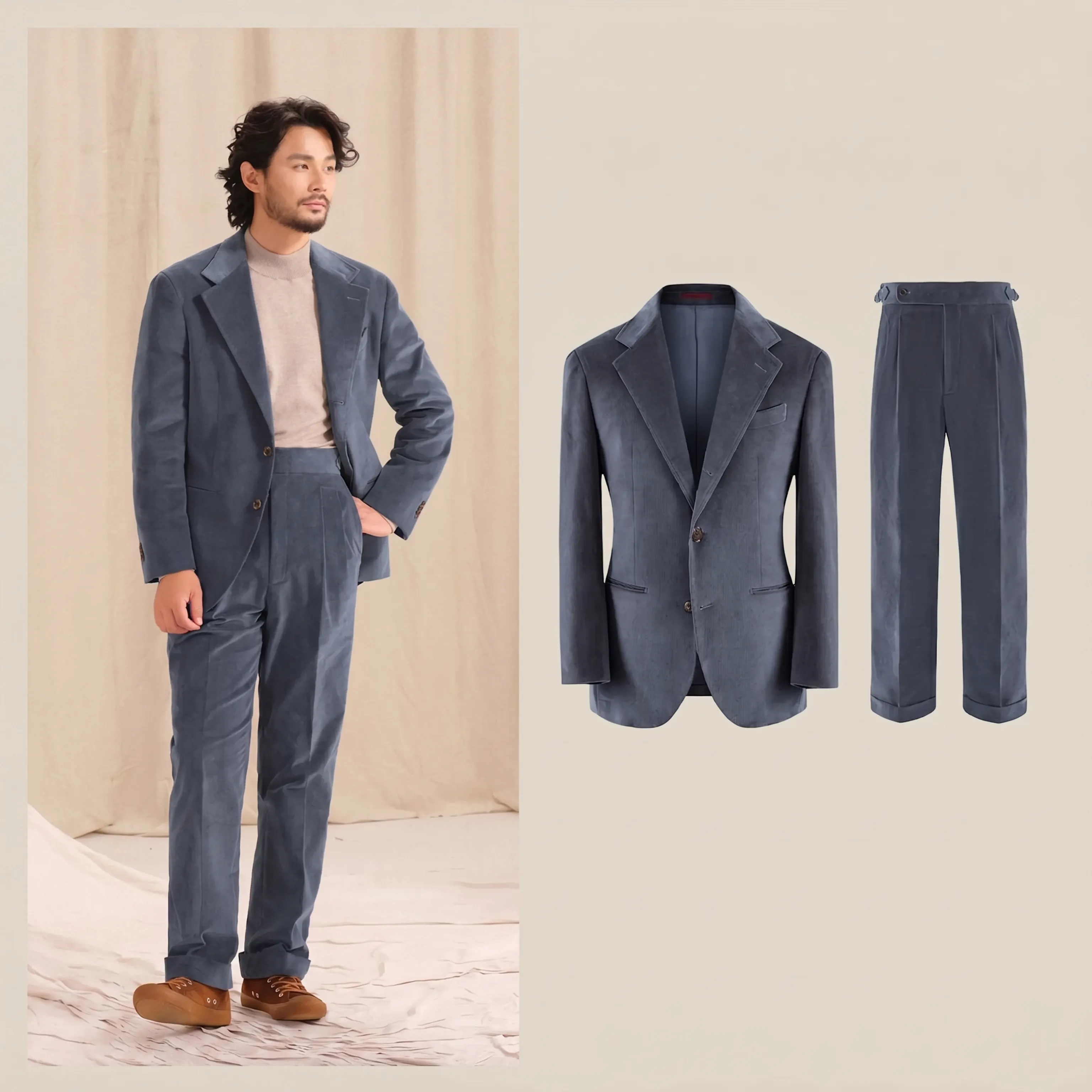 Corduroy Suit Set - Image 17