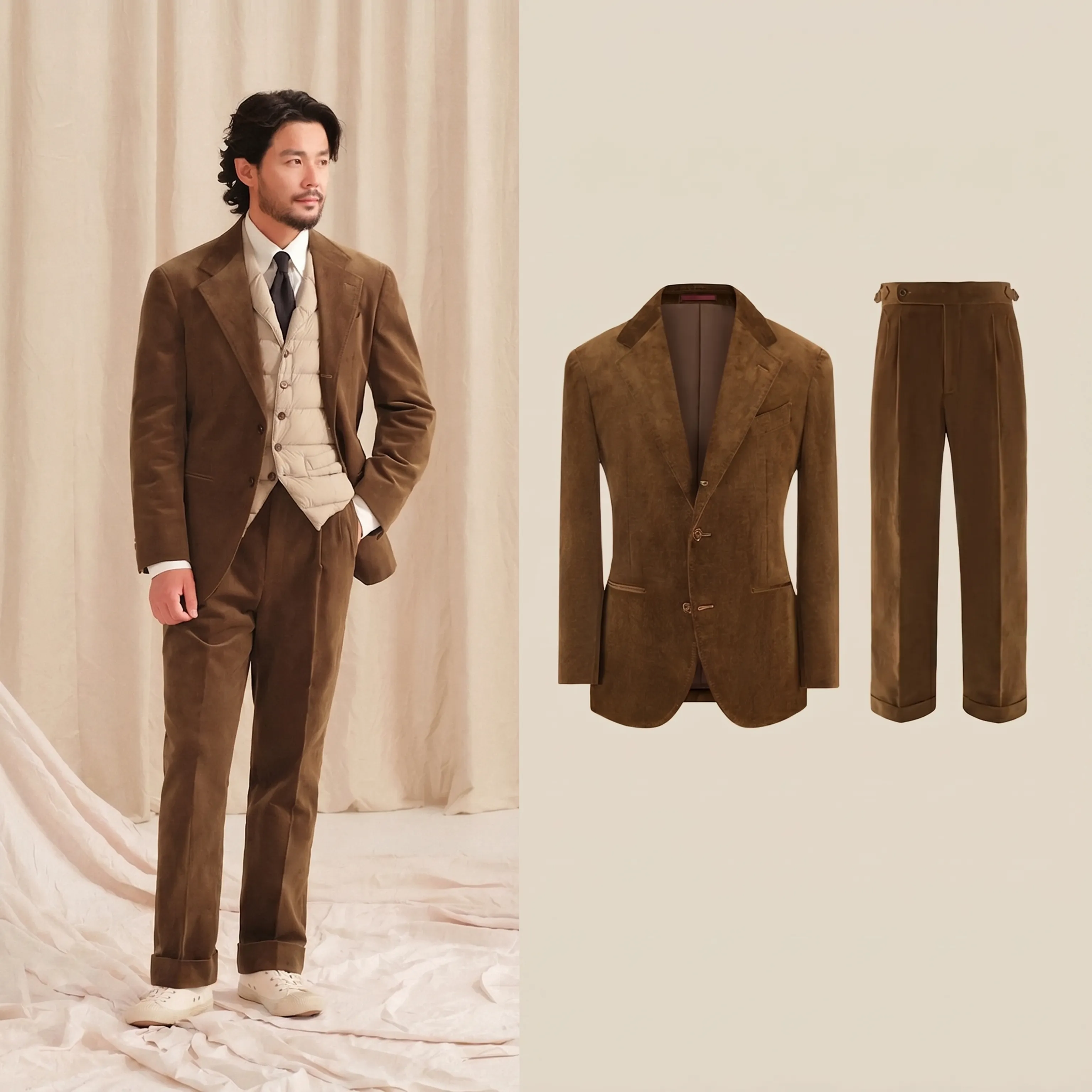 Corduroy Suit Set - Image 20