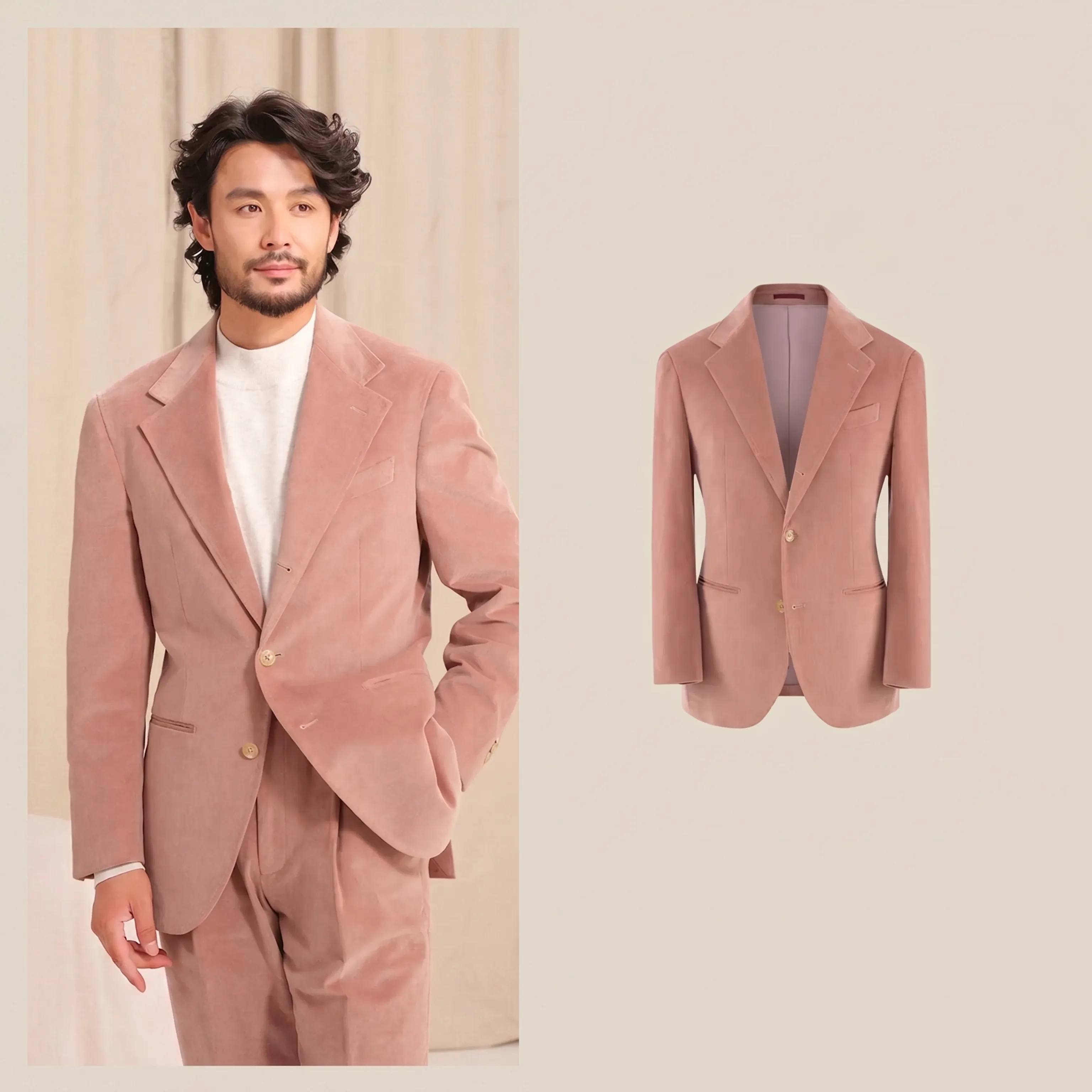 Corduroy Suit Set - Image 4