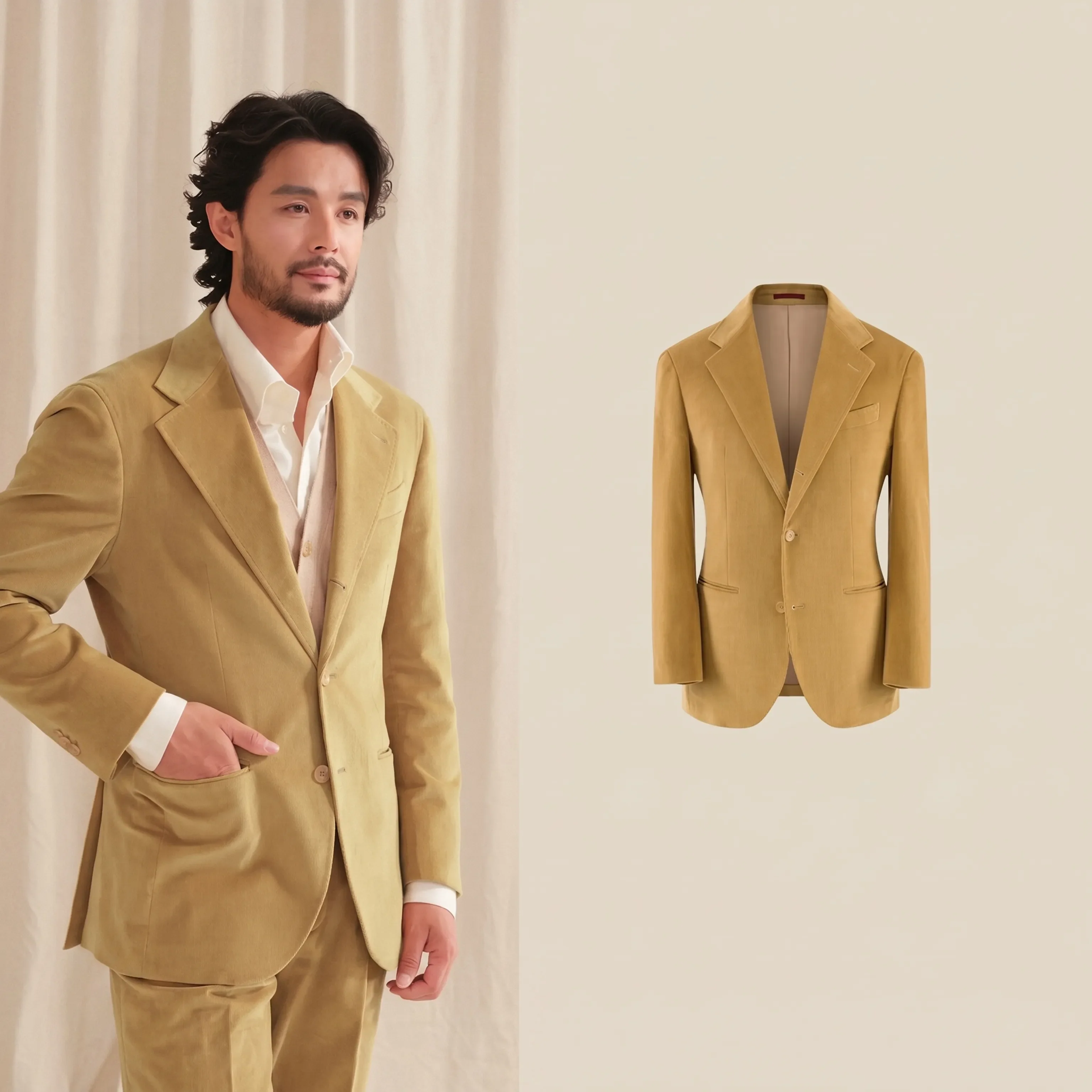 Corduroy Suit Set - Image 5