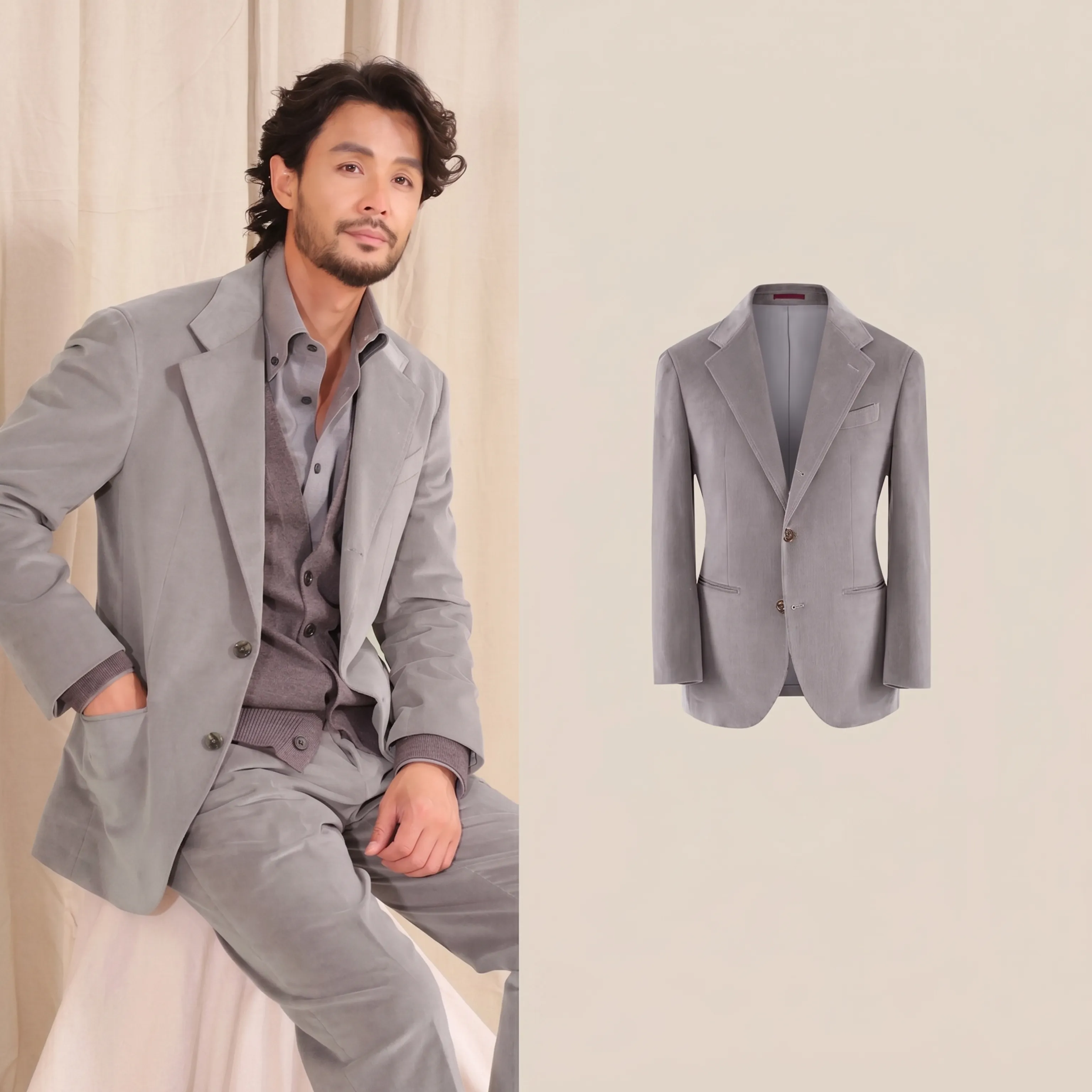 Corduroy Suit Set - Image 6