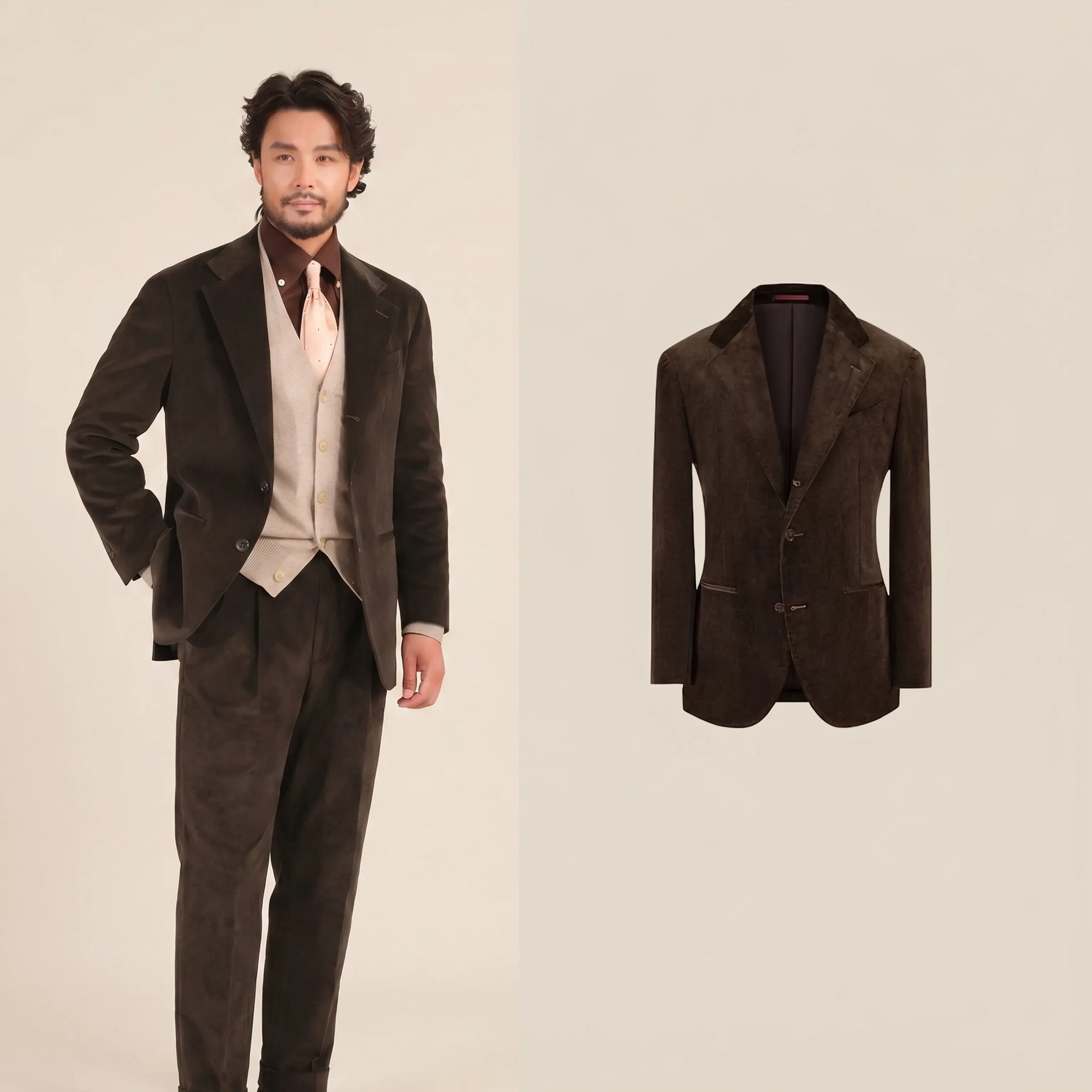 Corduroy Suit Set - Image 9