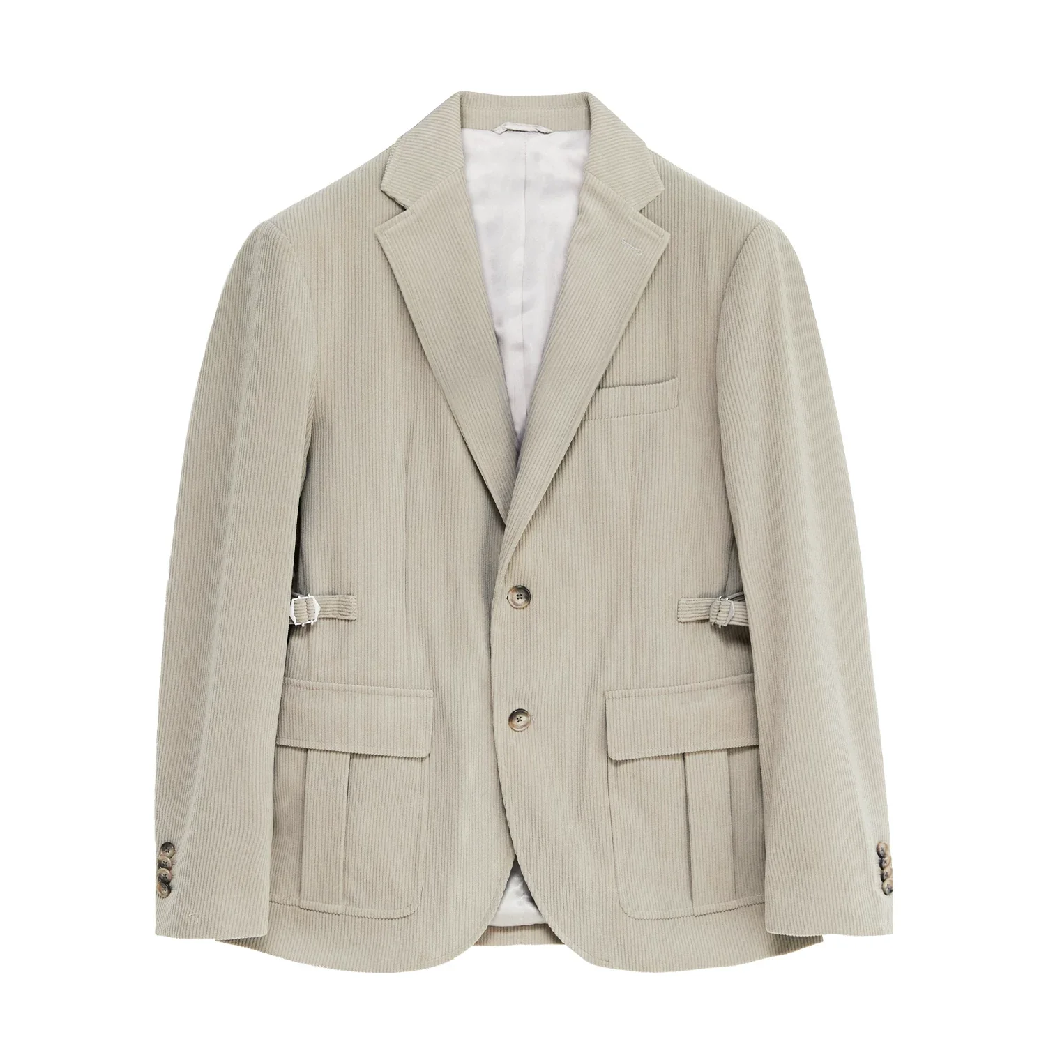 Corduroy Two-Button Blazer - Image 8