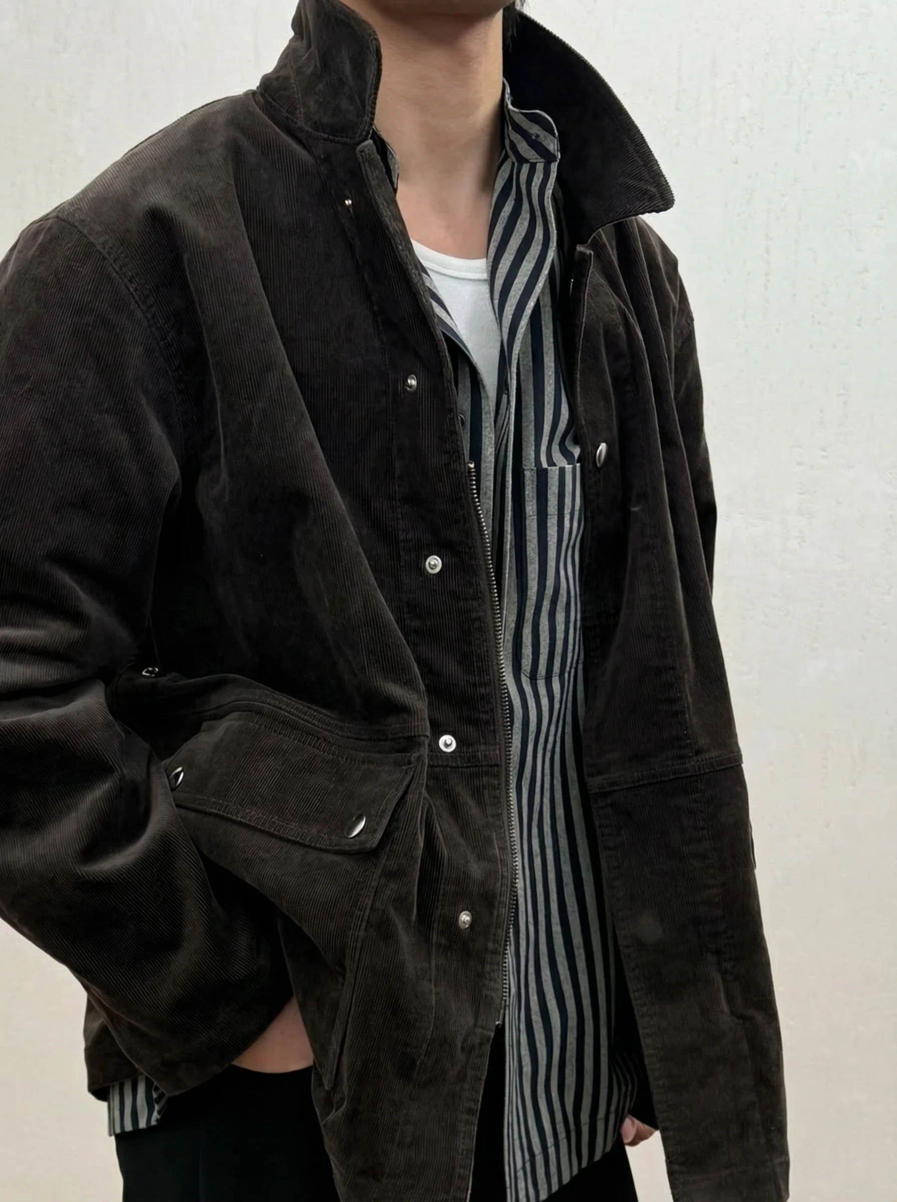 Corduroy Utility Jacket - Image 2