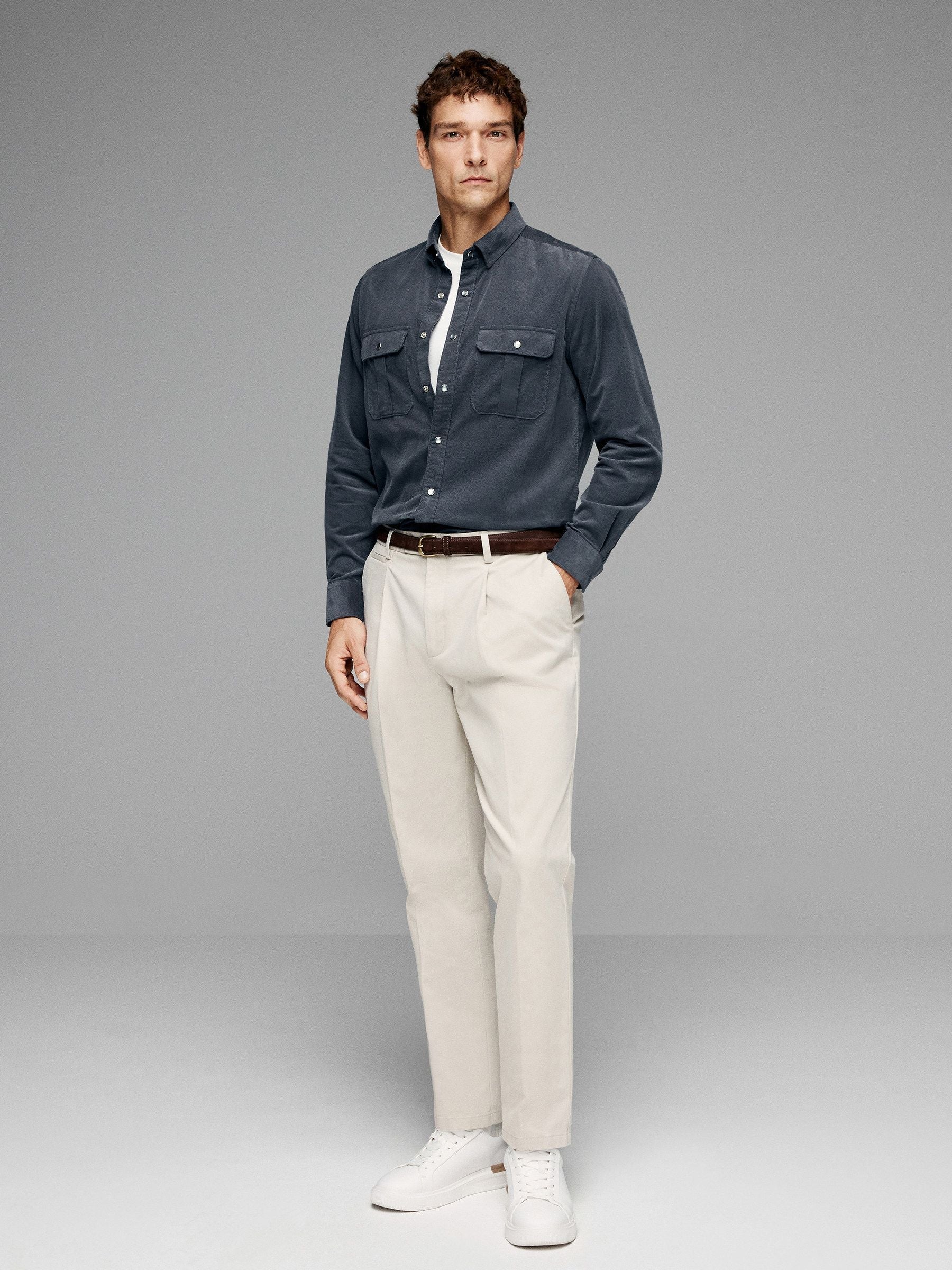 Corduroy Utility Shirt - Image 2