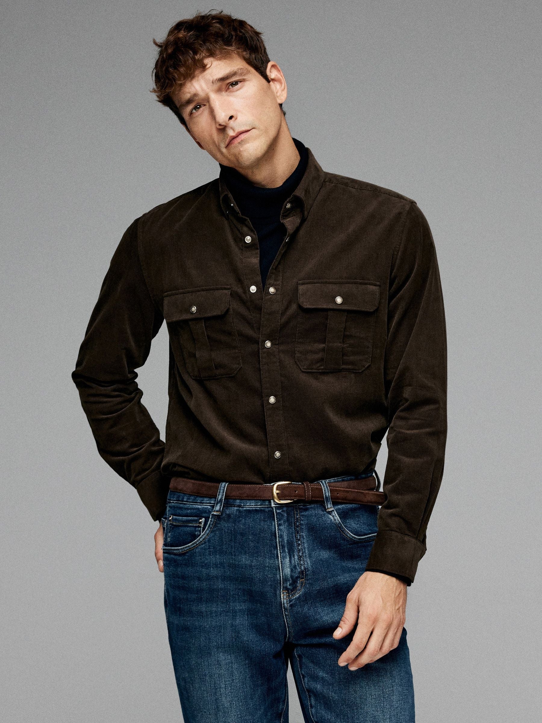 Corduroy Utility Shirt - Image 3