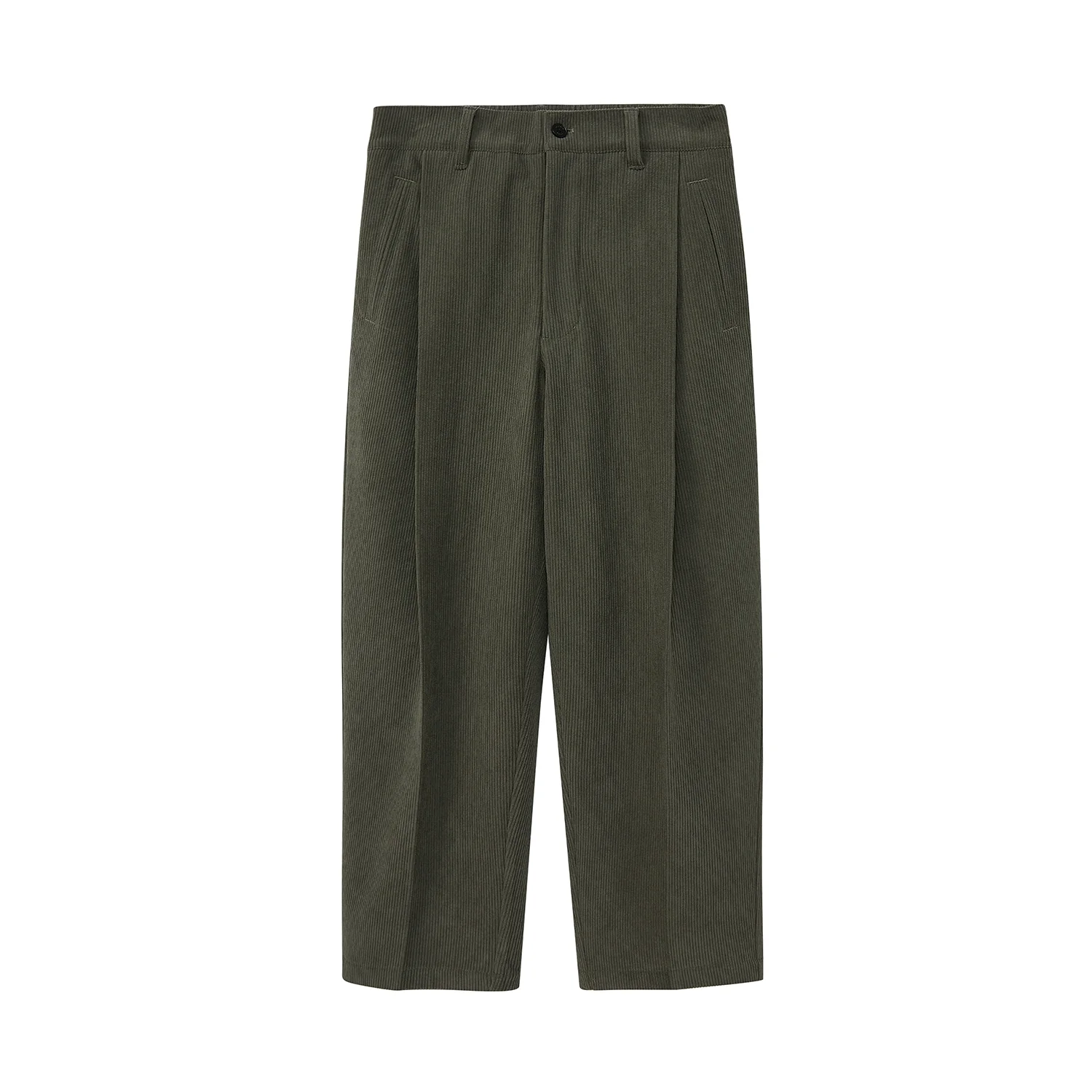 Corduroy Wide-Leg Trousers - Image 6