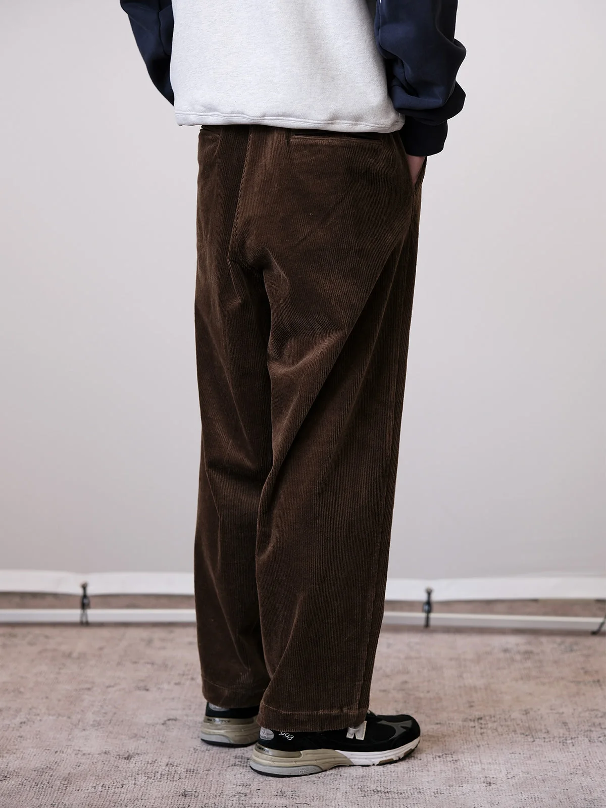 Corduroy Wide-Leg Trousers - Image 4