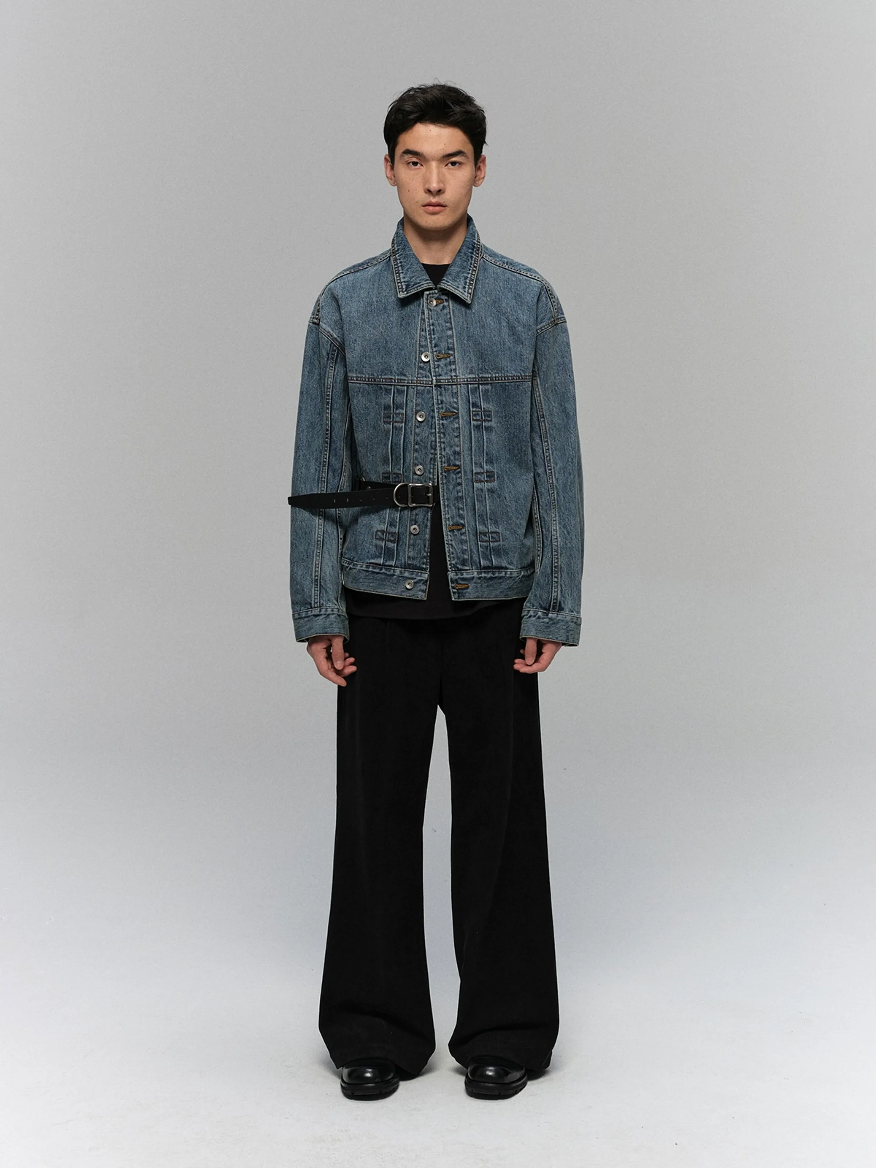 Corduroy Wide-Leg Trousers - Image 3