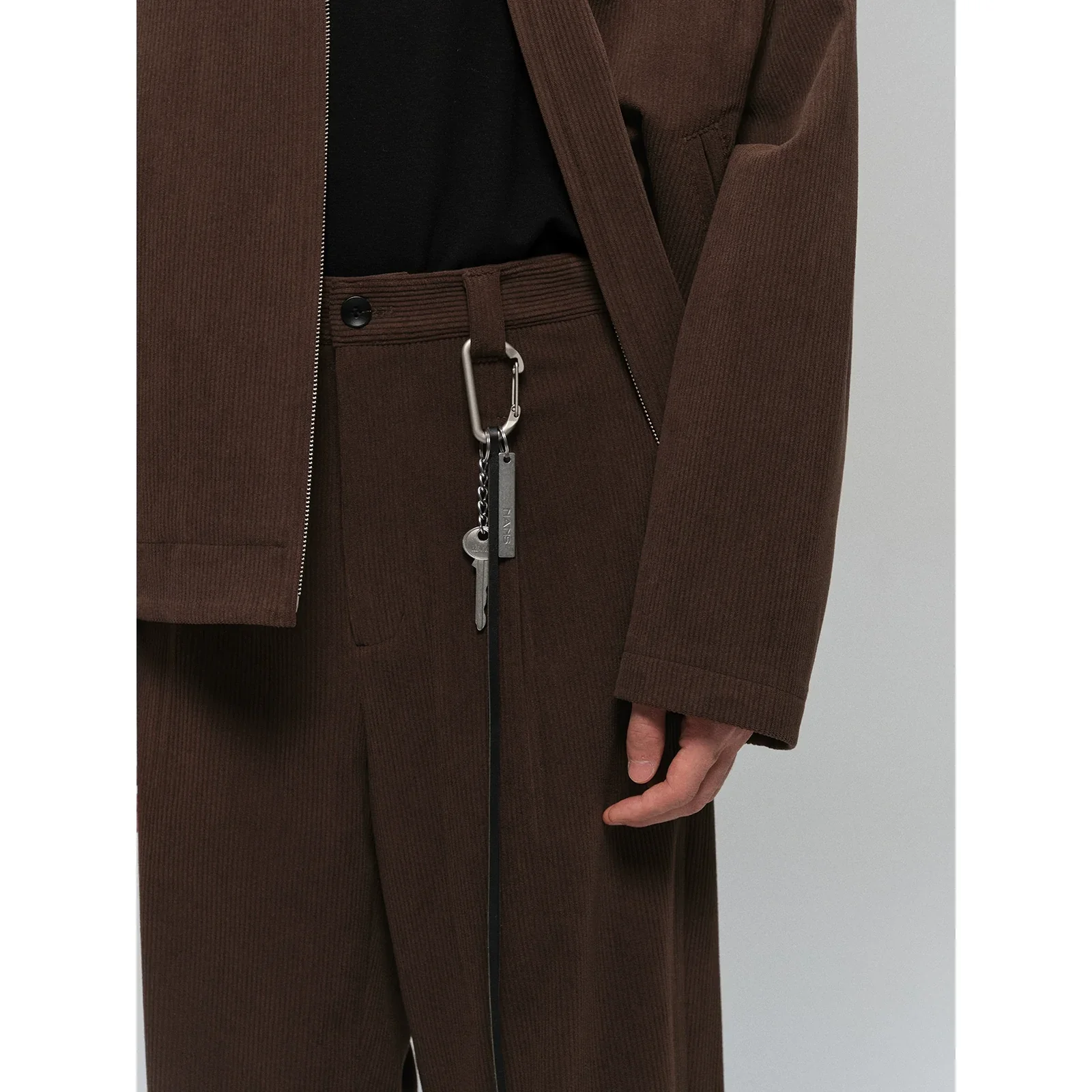 Corduroy Wide-Leg Trousers - Image 4