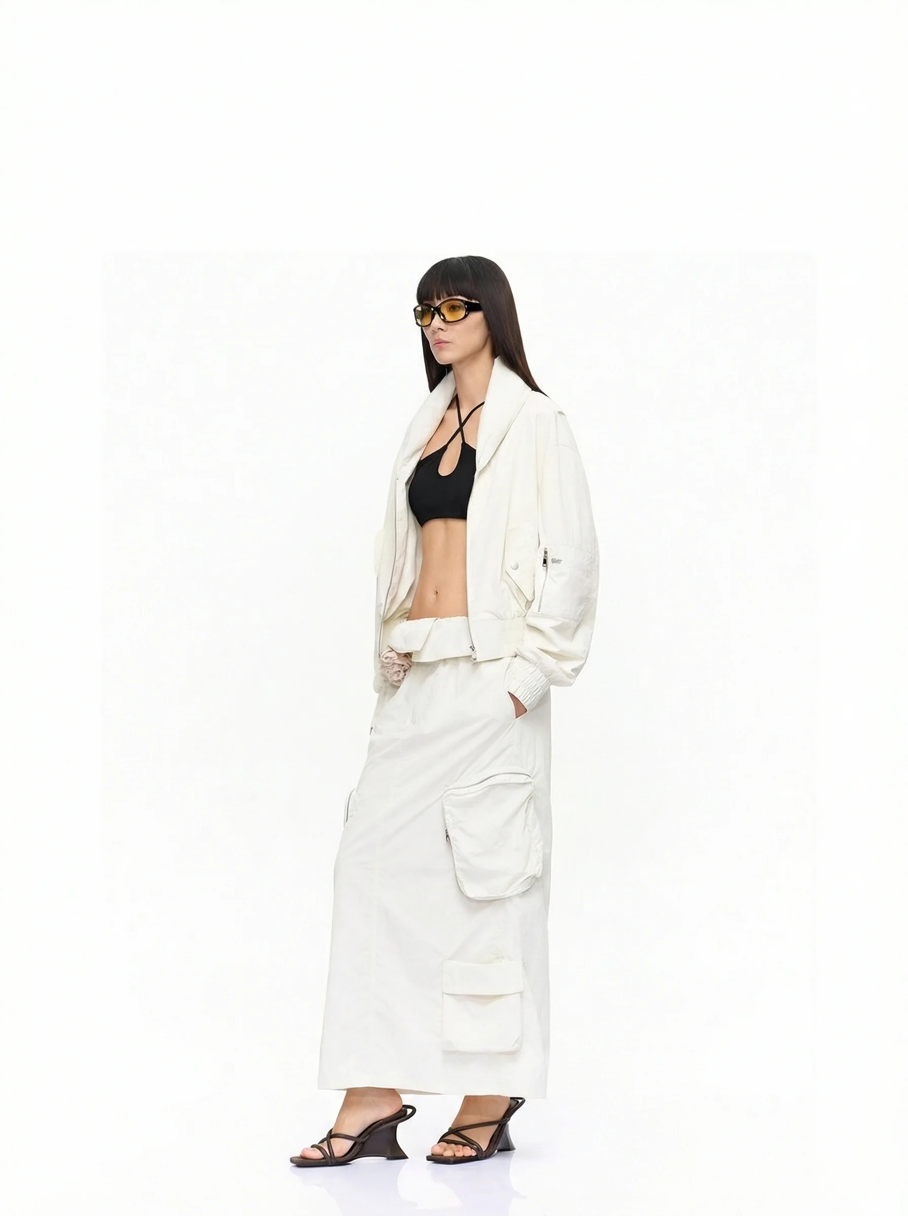Cotton Bomber Jacket - Image 5